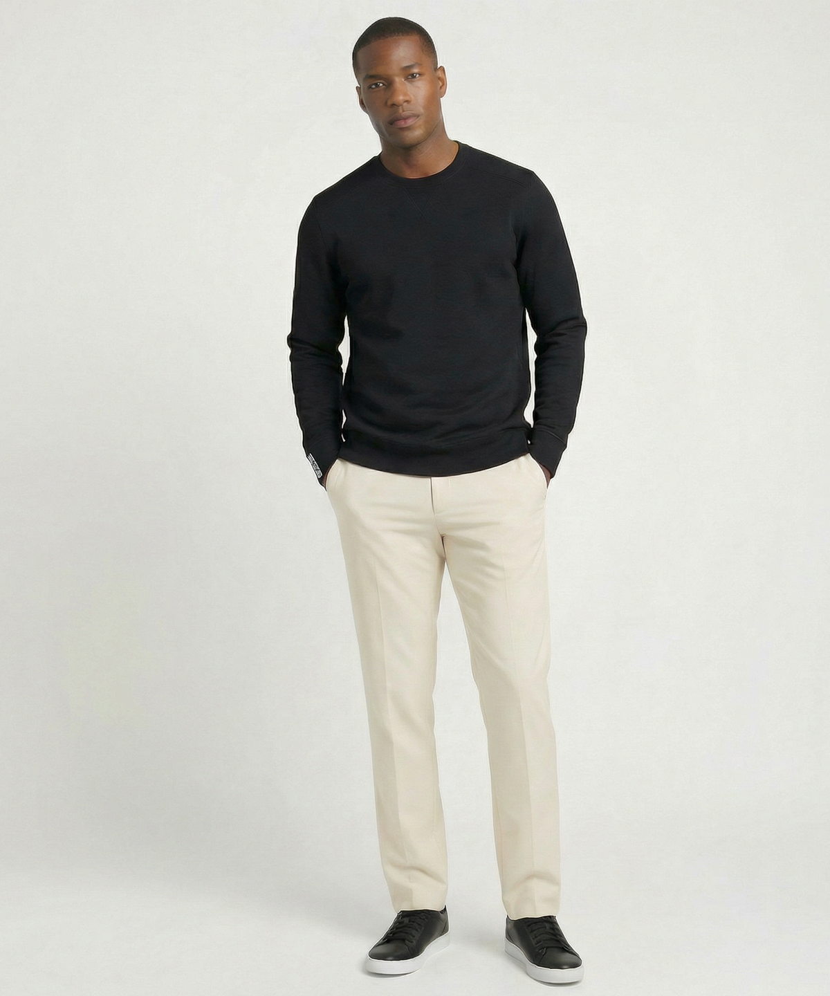 Signature Leaderboard Pima Cotton Crew Neck Pullover