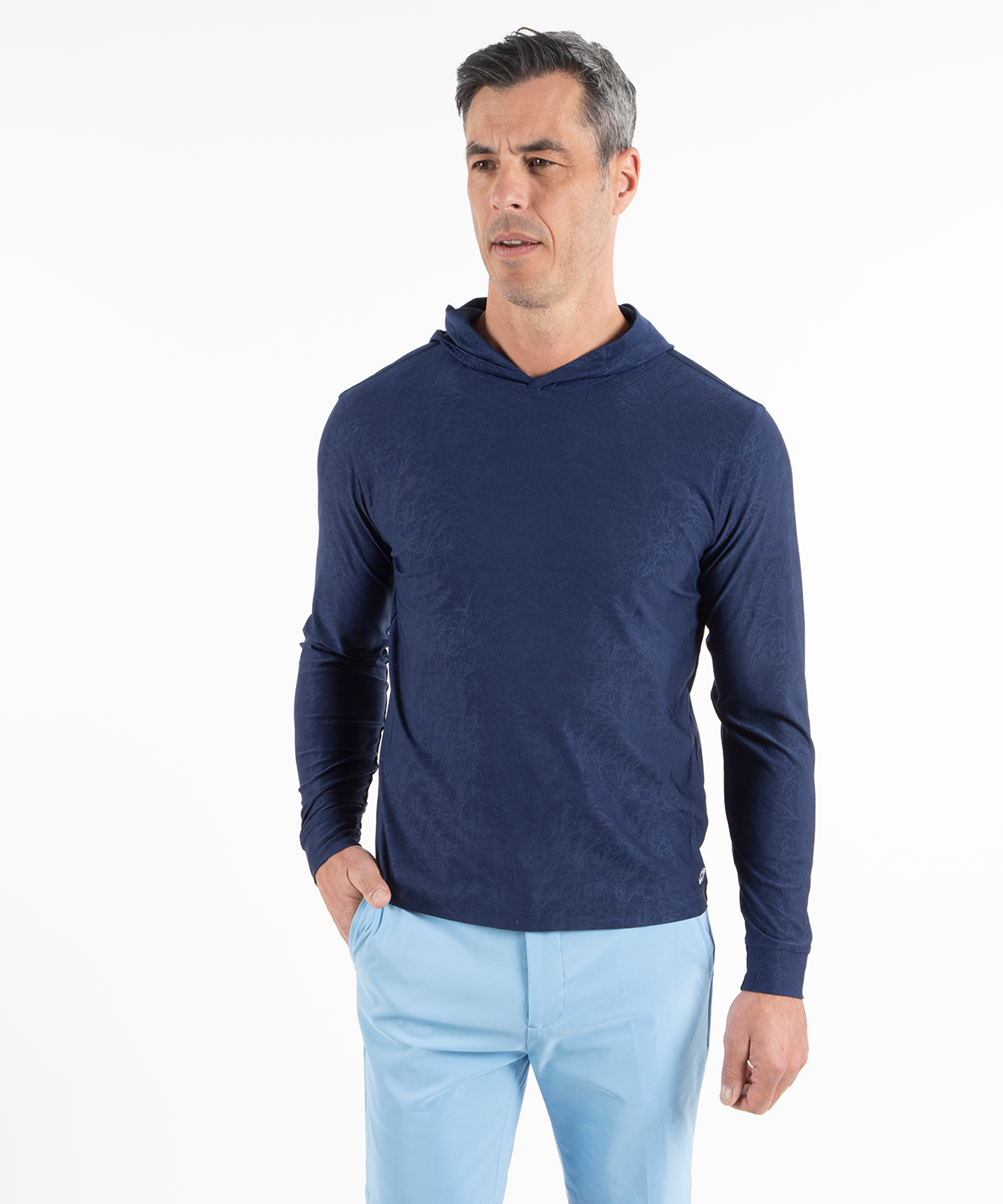 Performance Magnolia Jacquard Hoodie