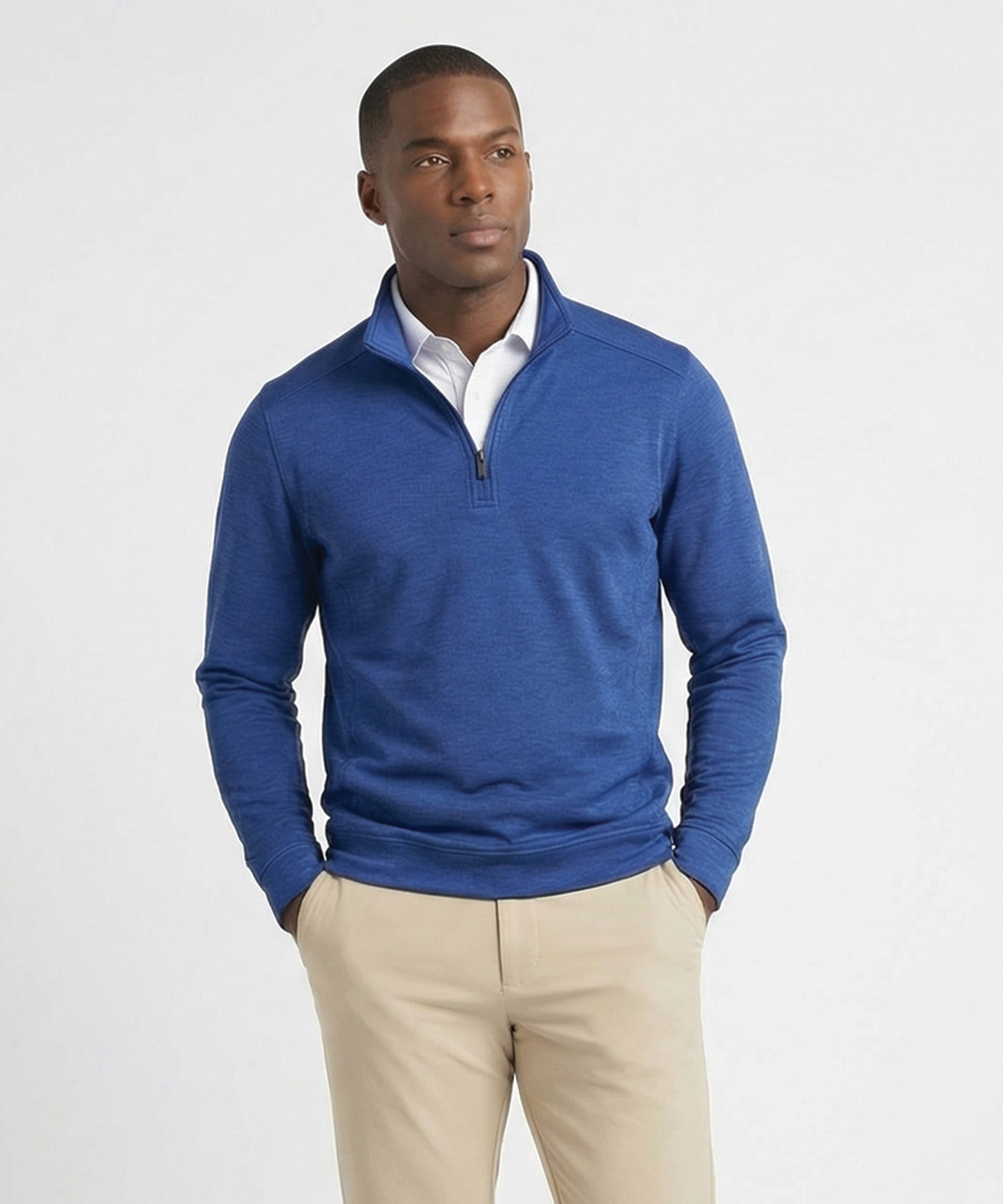 Performance Clubhouse Quarter-Zip Long-Sleeve Pullover
