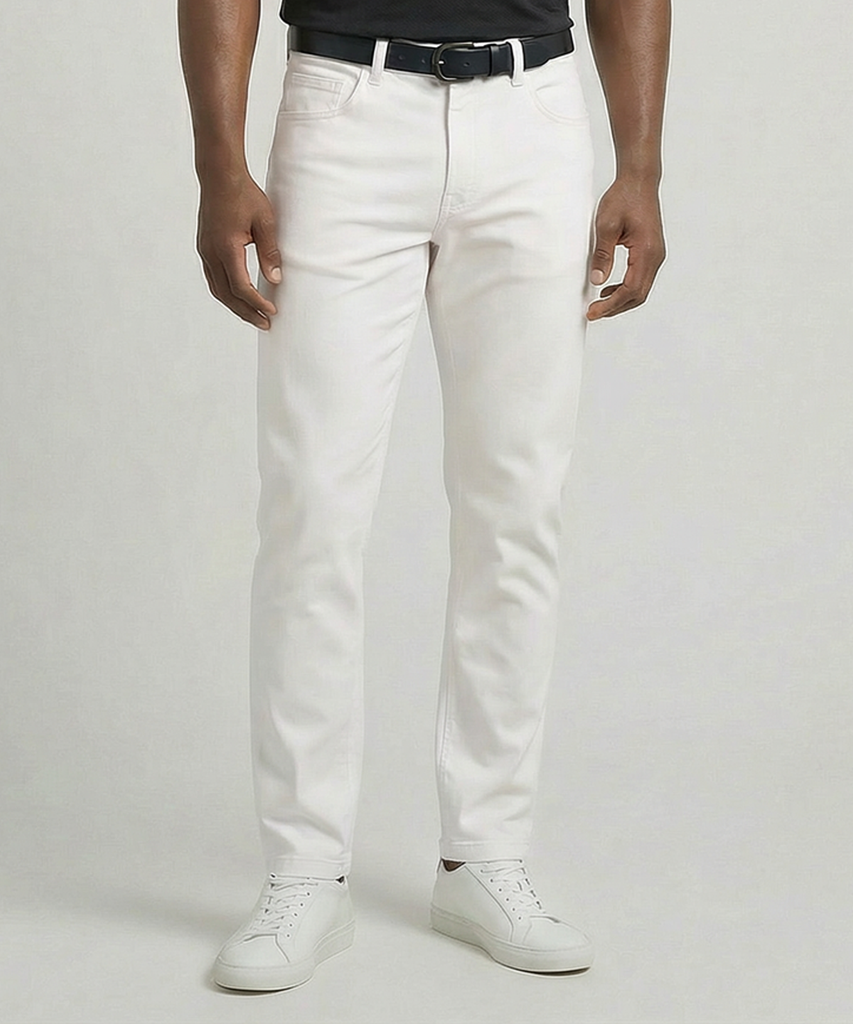 St. Charles 2.0 Brushed Cotton Stretch 5-Pocket Pants - Bobby Jones