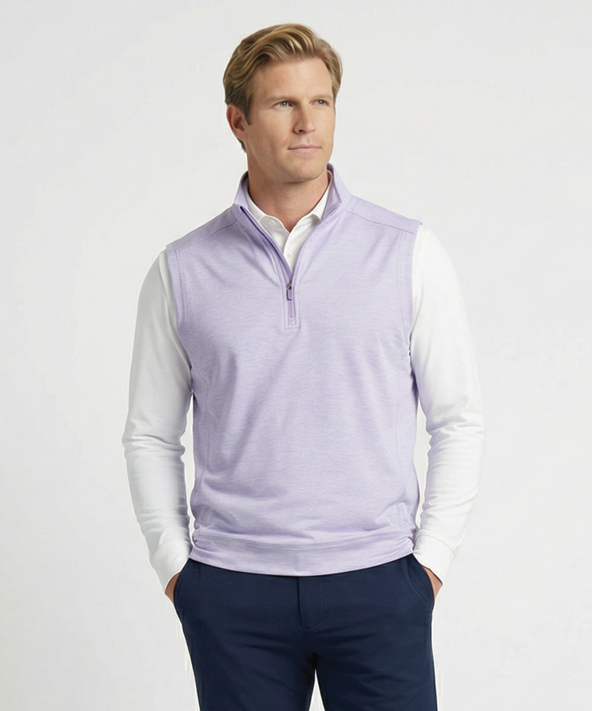 Performance Clubhouse Quarter-Zip Vest