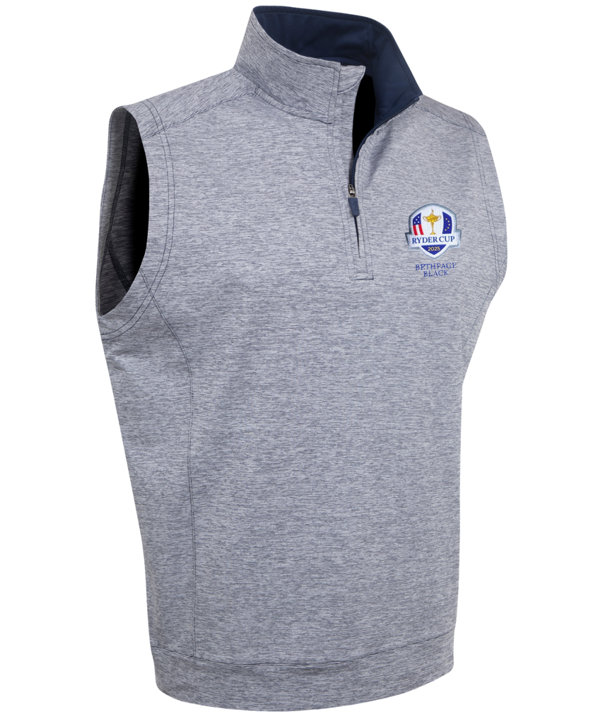 2025 Ryder Cup Performance Clubhouse Quarter-Zip Vest - Bobby Jones