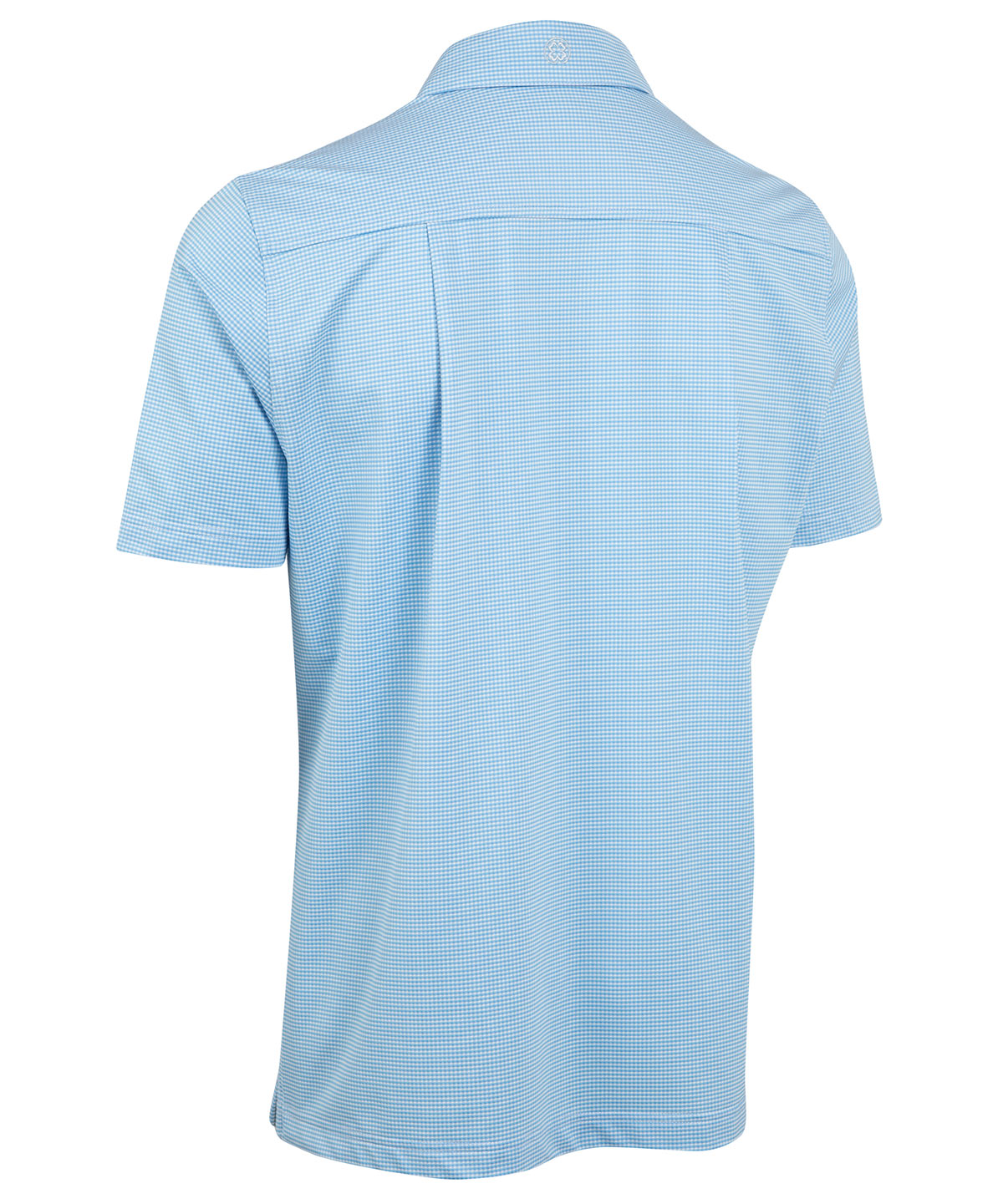 Performance Short-Sleeve Jacquard Check Sport Shirt