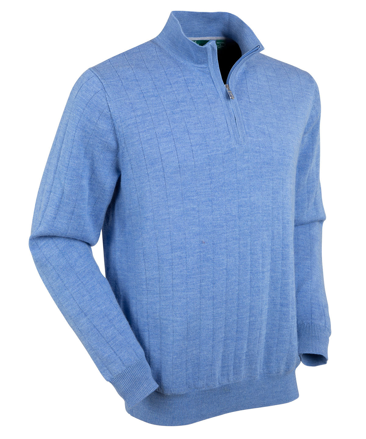 Men's Texture Half Zip Sweater