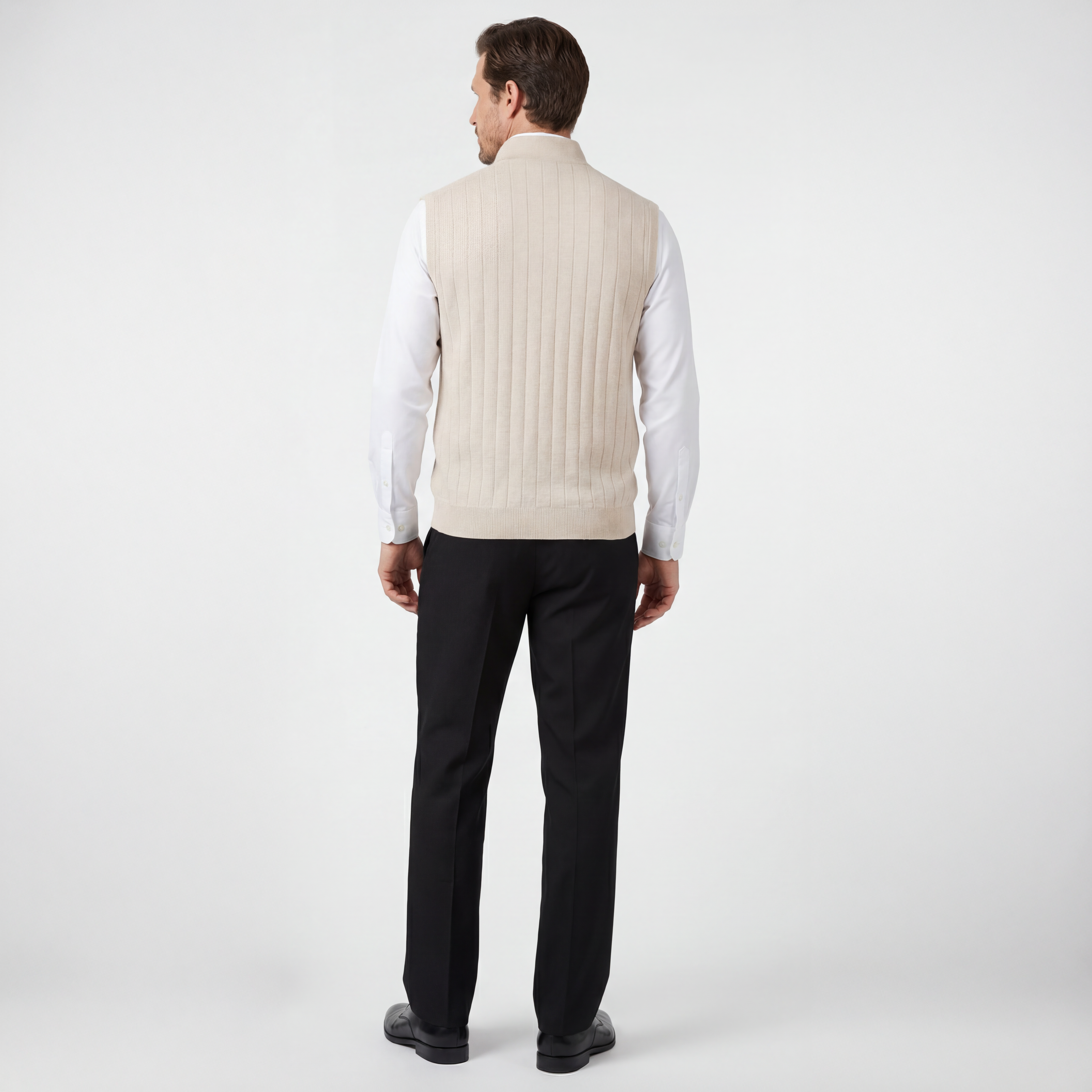 Signature Merino Lined Quarter-Zip Mock Neck Wind Vest - Bobby Jones Signature Merino Lined Quarter-Zip Mock Neck Wind Vest - Bobby Jones