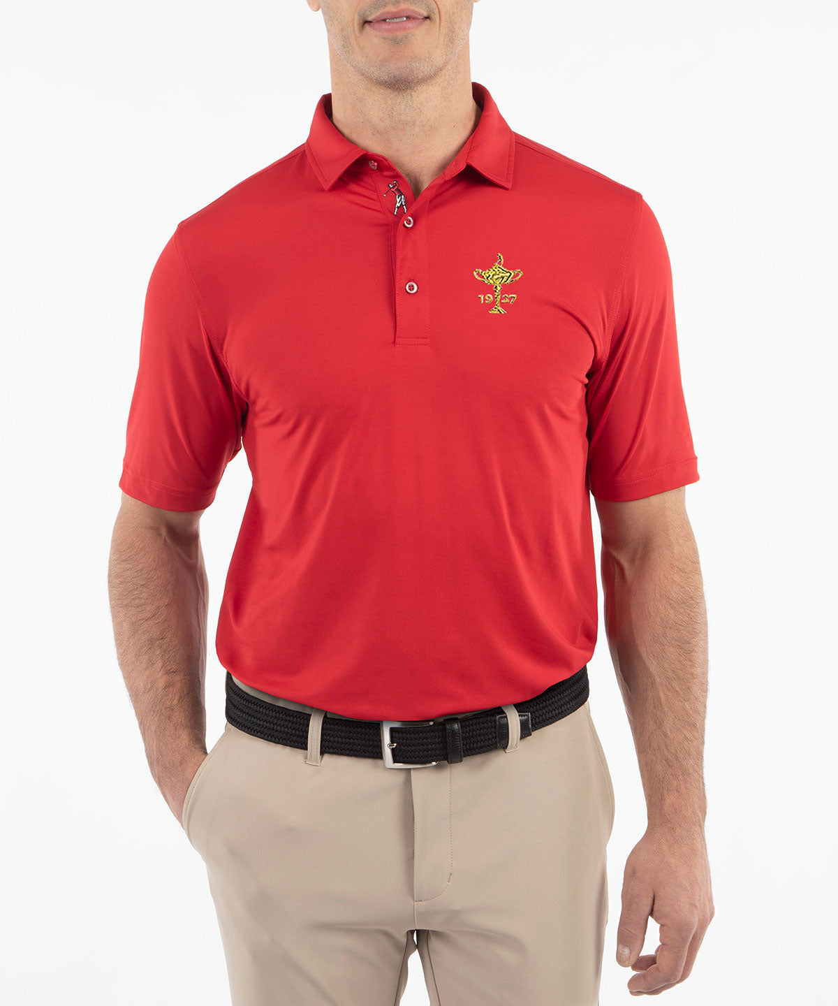 1927 Ryder Cup Performance Jersey Solid Polo Shirt