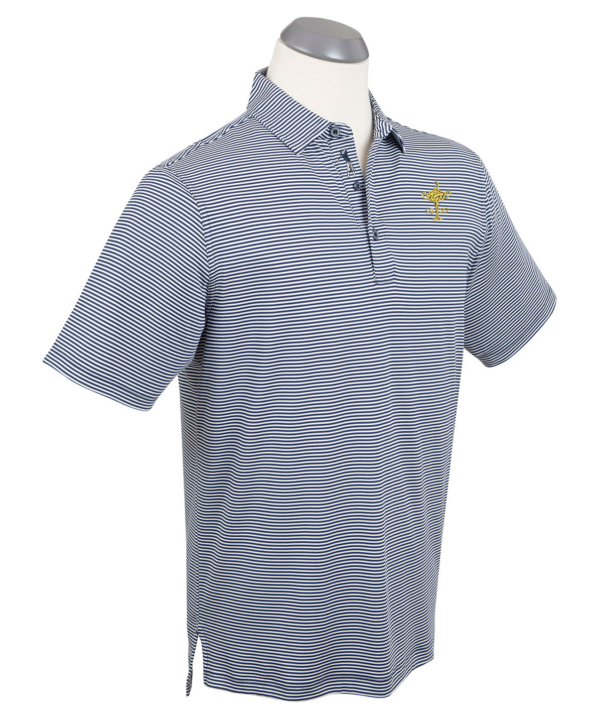 1927 Ryder Cup Performance Jersey Mini Tonal Feed Stripe Polo