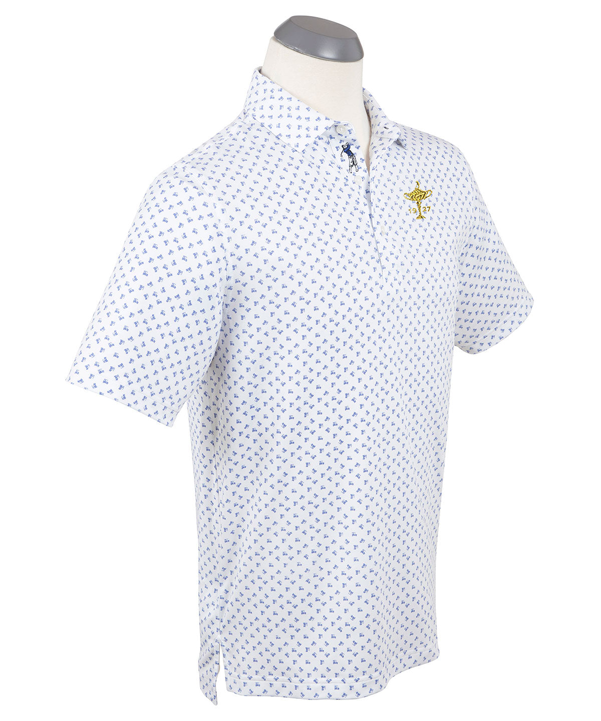 1927 Ryder Cup Performance Golf Cart Print Polo