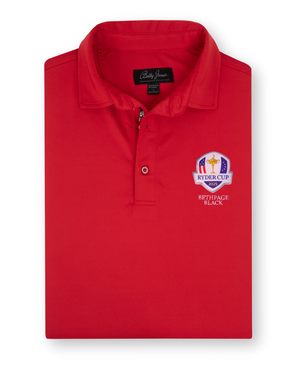 2025 Ryder Cup Performance Jersey Solid Polo Shirt