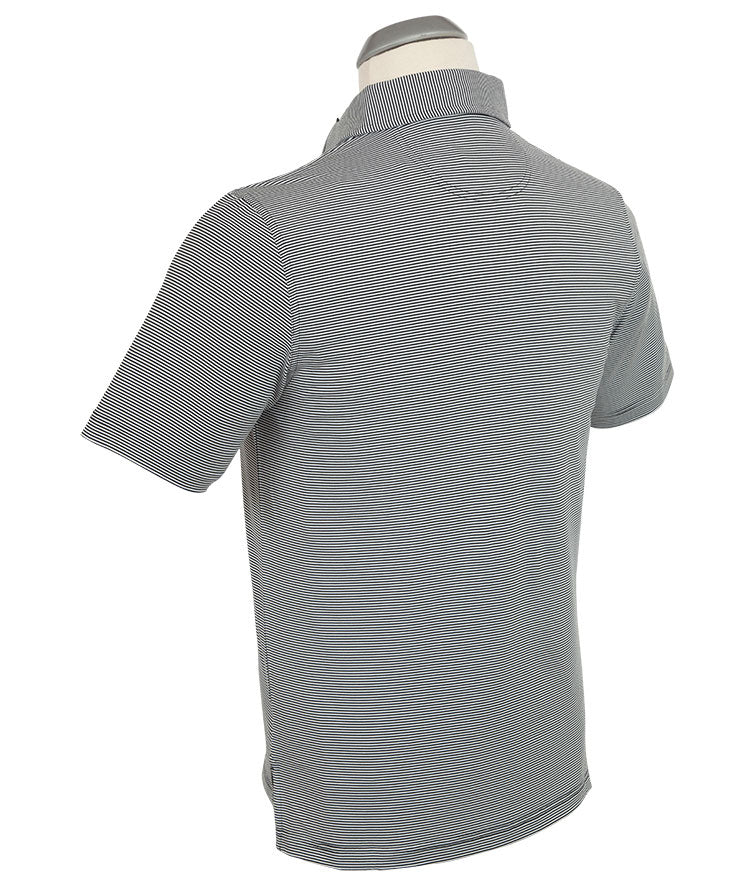 123rd U.S. Amateur Men's Bobby Jones Mini Feed Stripe Short Sleeve Polo Shirt