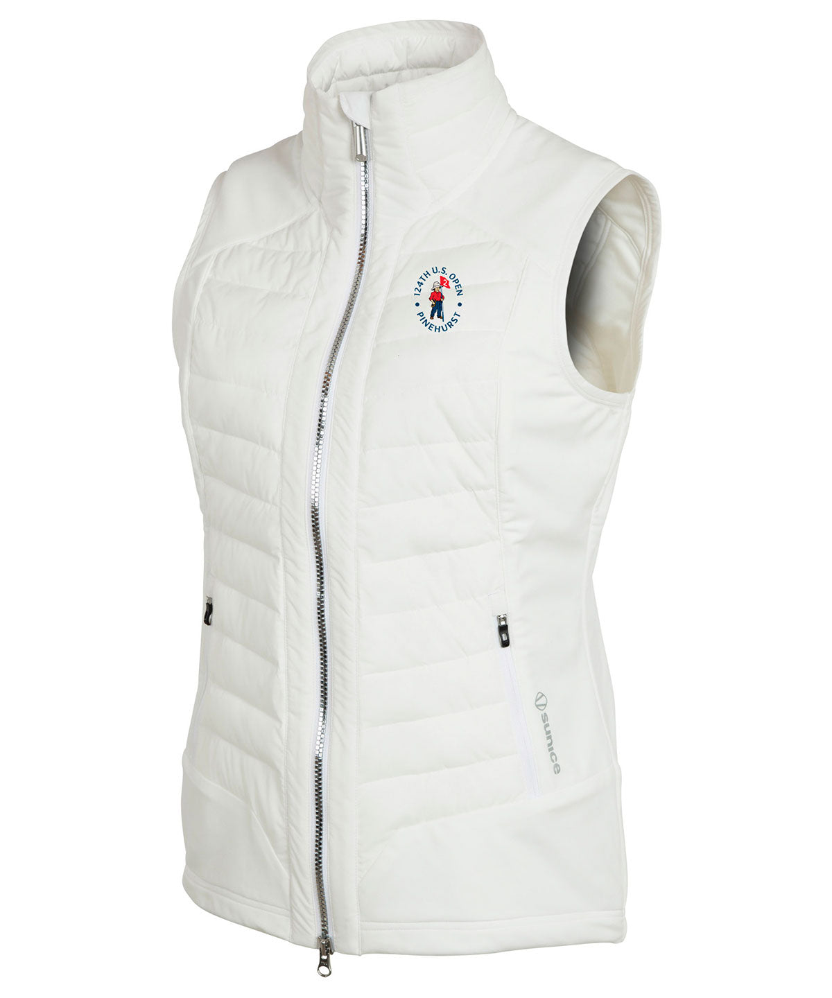 124th U.S. Open Sunice Women&#39;s Lizzie Quilted Thermal Vest