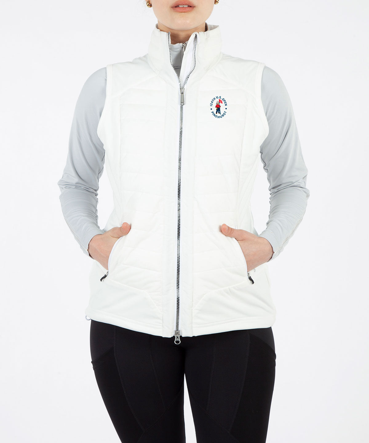 124th U.S. Open Sunice Women's Lizzie Quilted Thermal Vest