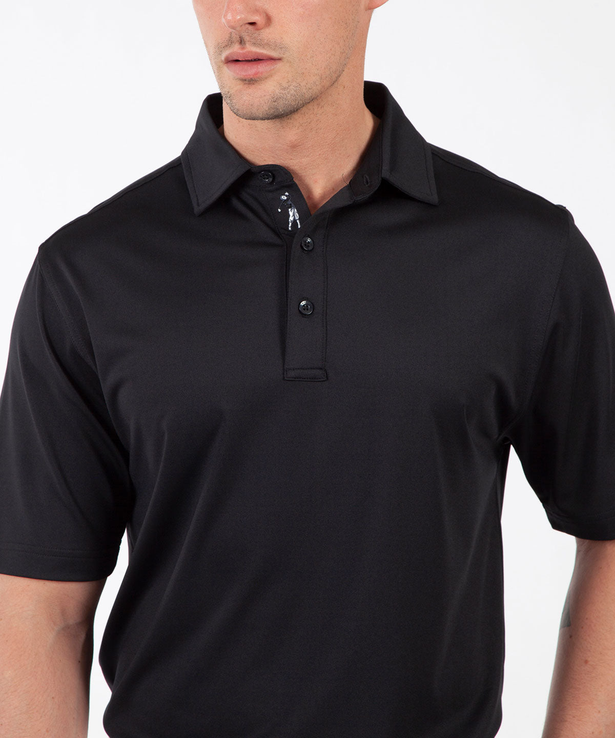 Performance Solid Jersey Short Sleeve Polo Shirt