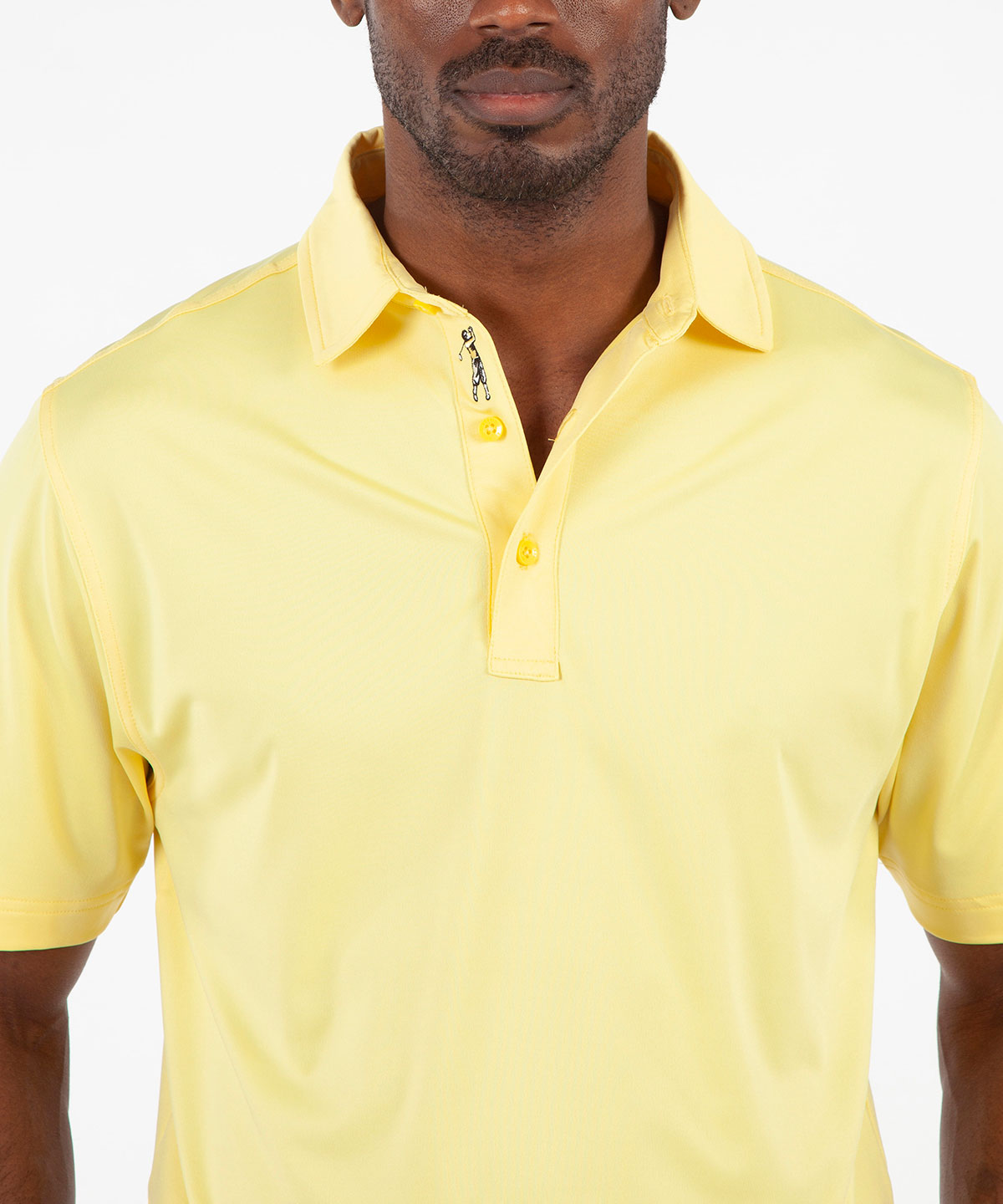 Performance Solid Jersey Short Sleeve Polo Shirt