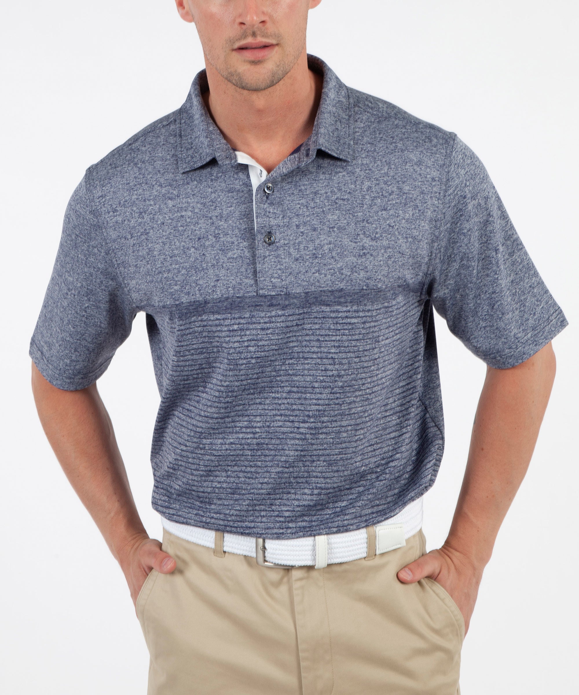 Under Armour Men's Playoff Jacquard Long Sleeve Polo