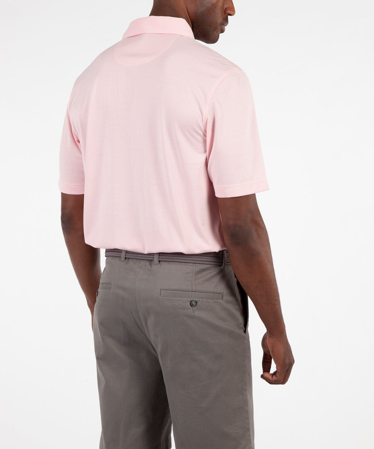 Performance Space Dyed Short Sleeve Polo Shirt