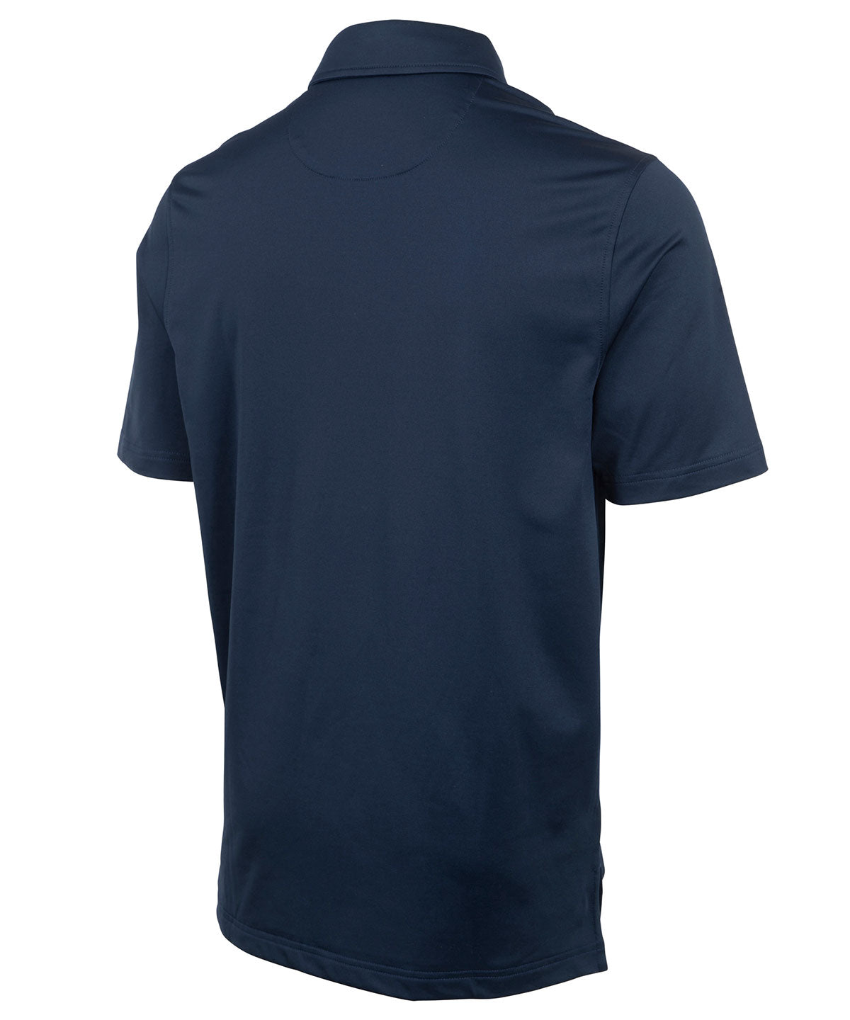 Performance Brushed-Back Stretch Jersey Short Sleeve Button-Down Polo ...