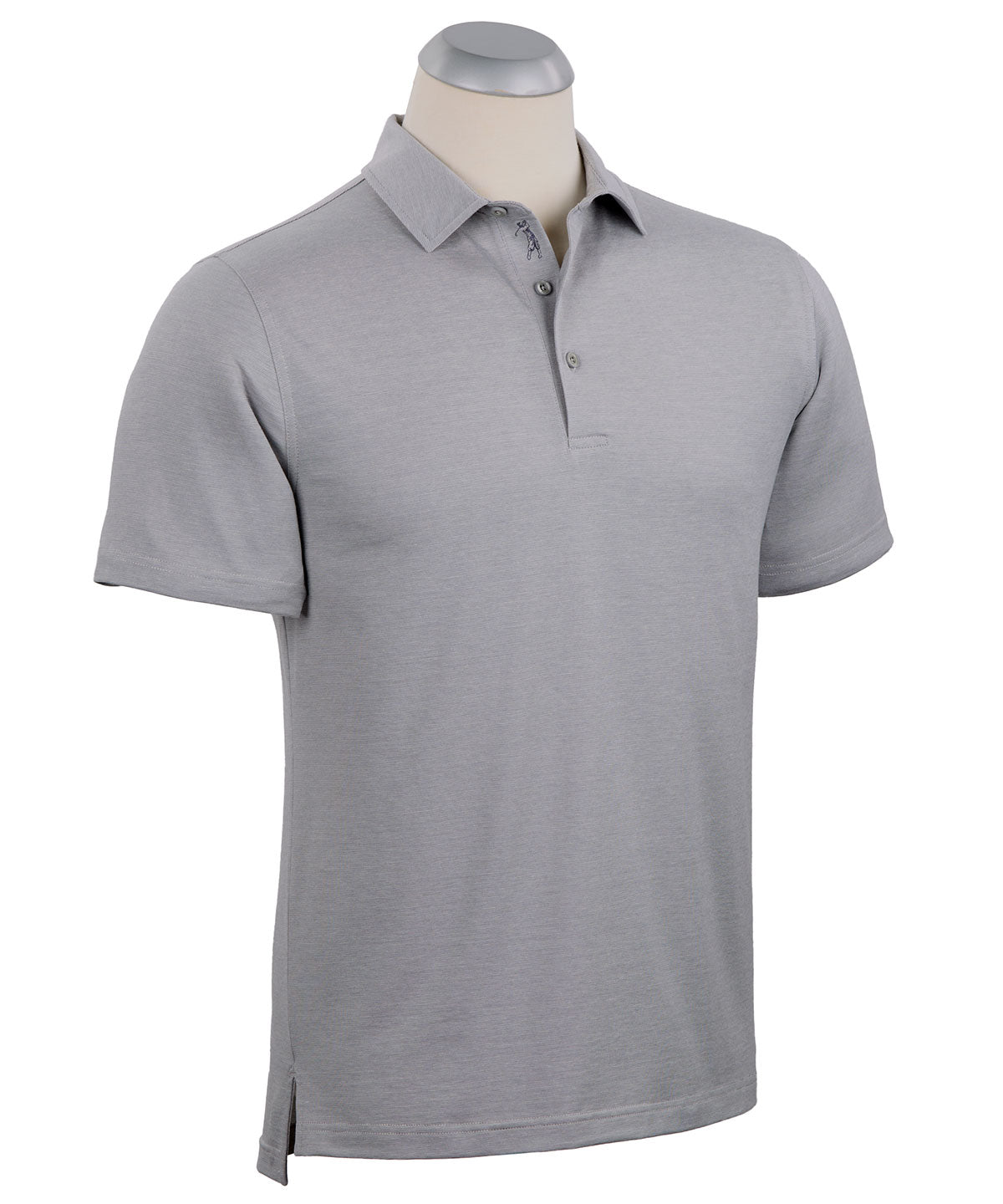 Liquid Stretch Cotton Long-Sleeve Polo Shirt - Bobby Jones