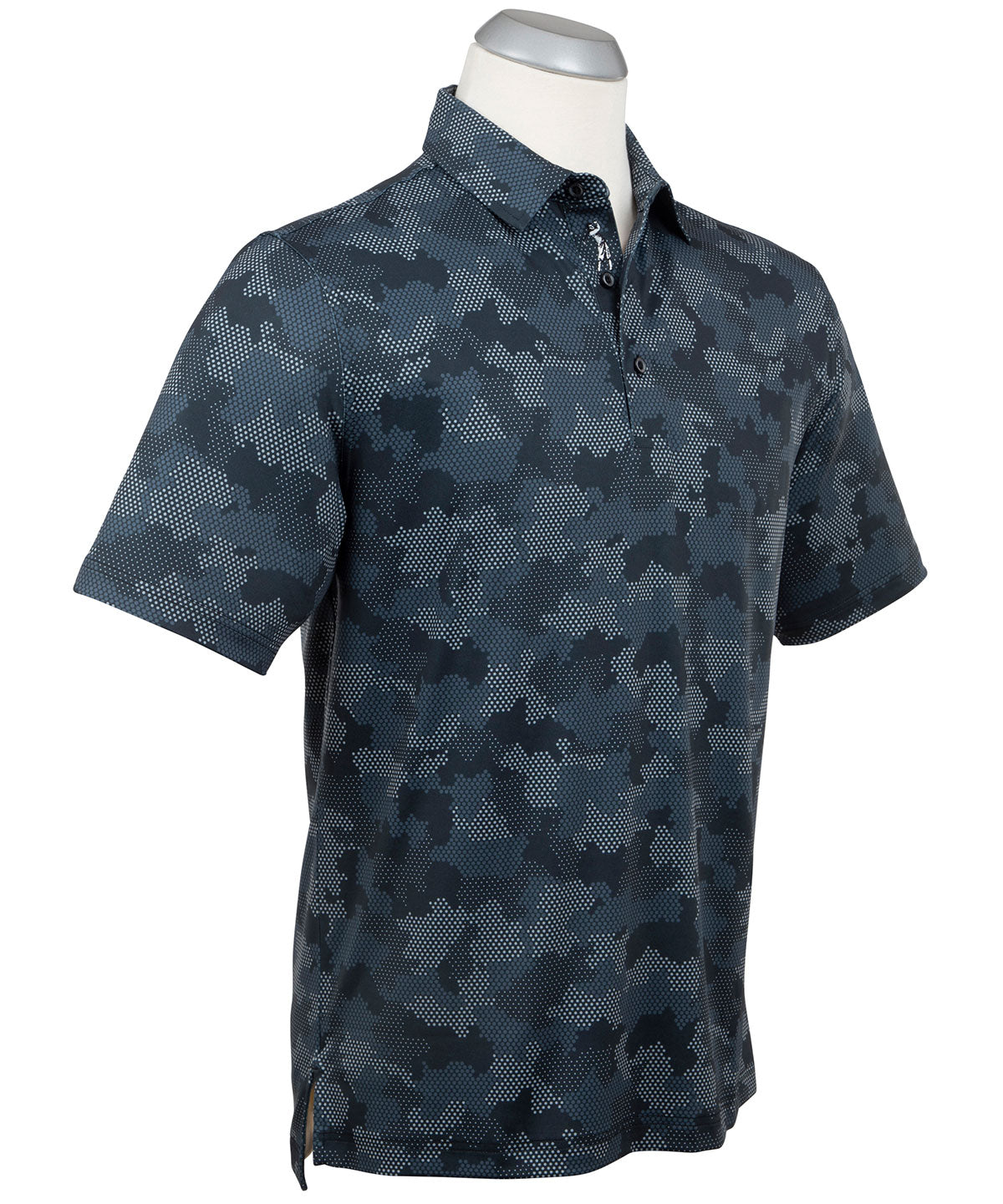 Performance Jersey Armed Forces Camo Print Polo