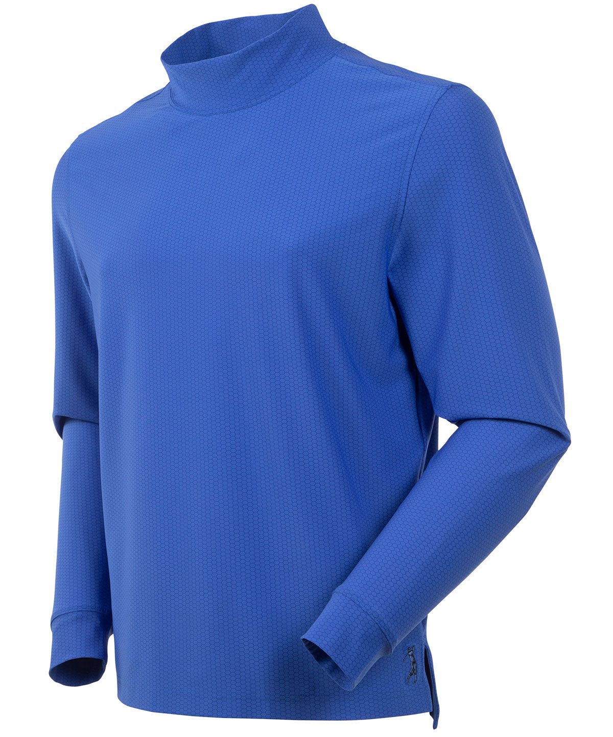 Louis Vuitton Long Wool Tunic Sweater Royal Blue Turtleneck Long Sleeve  Size M