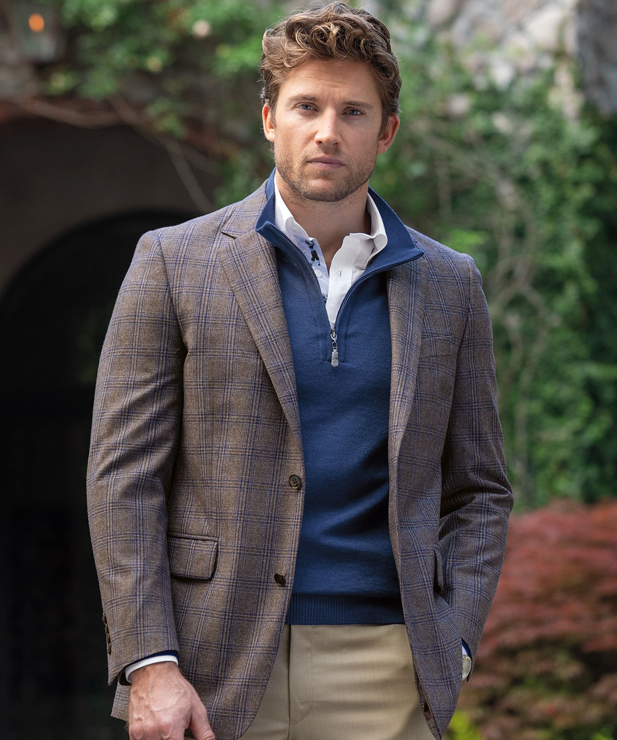 Signature Wool Plaid Sport Coat Bobby Jones