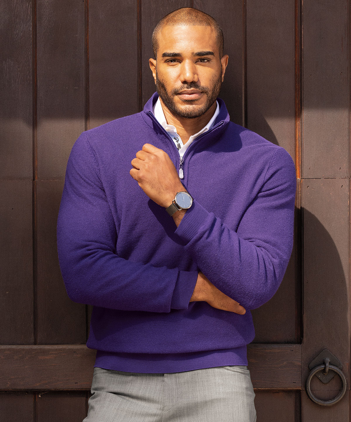 Shirt Collars Sweater Inside Shirt Crew Neck Wearing A Sweater