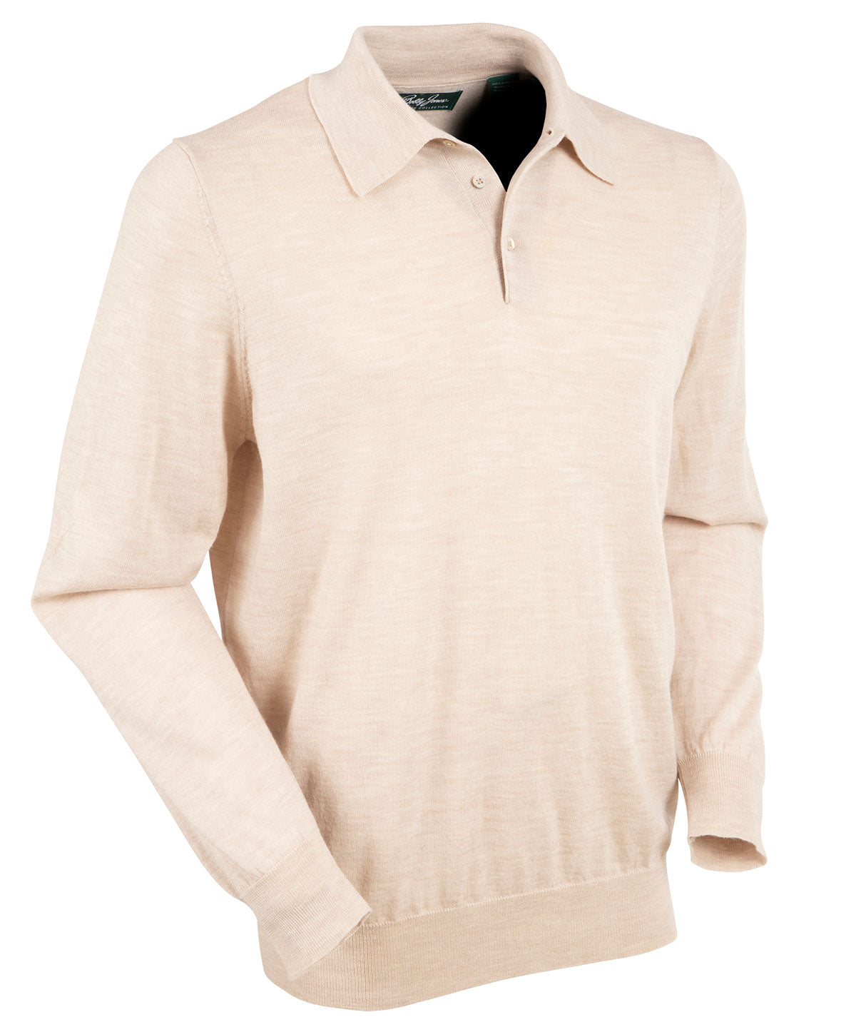 Buy the Louis Heather Wool Polo