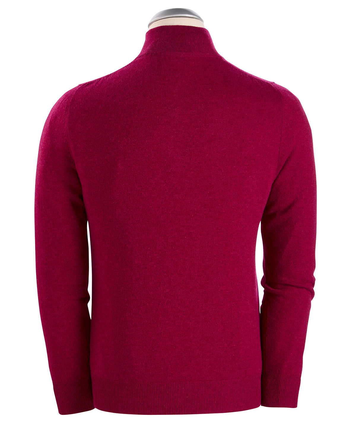 Heritage Italian 100% Cashmere Quarter-Zip Sweater
