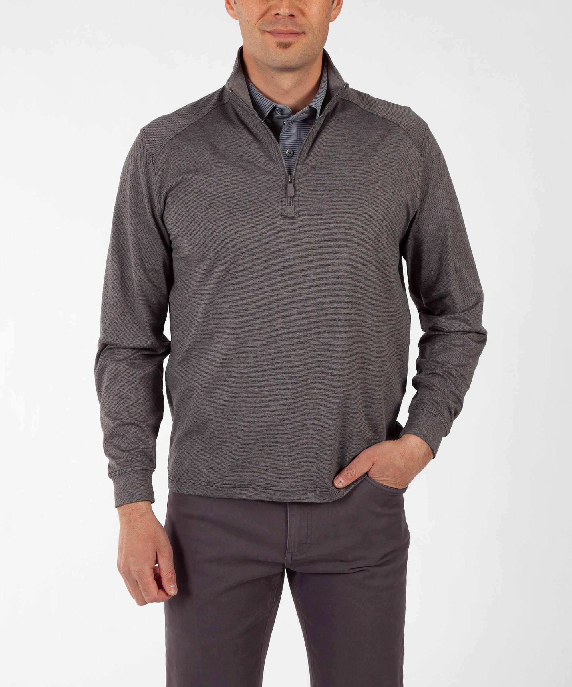 Performance Fontaine Melange Quarter-Zip Pullover