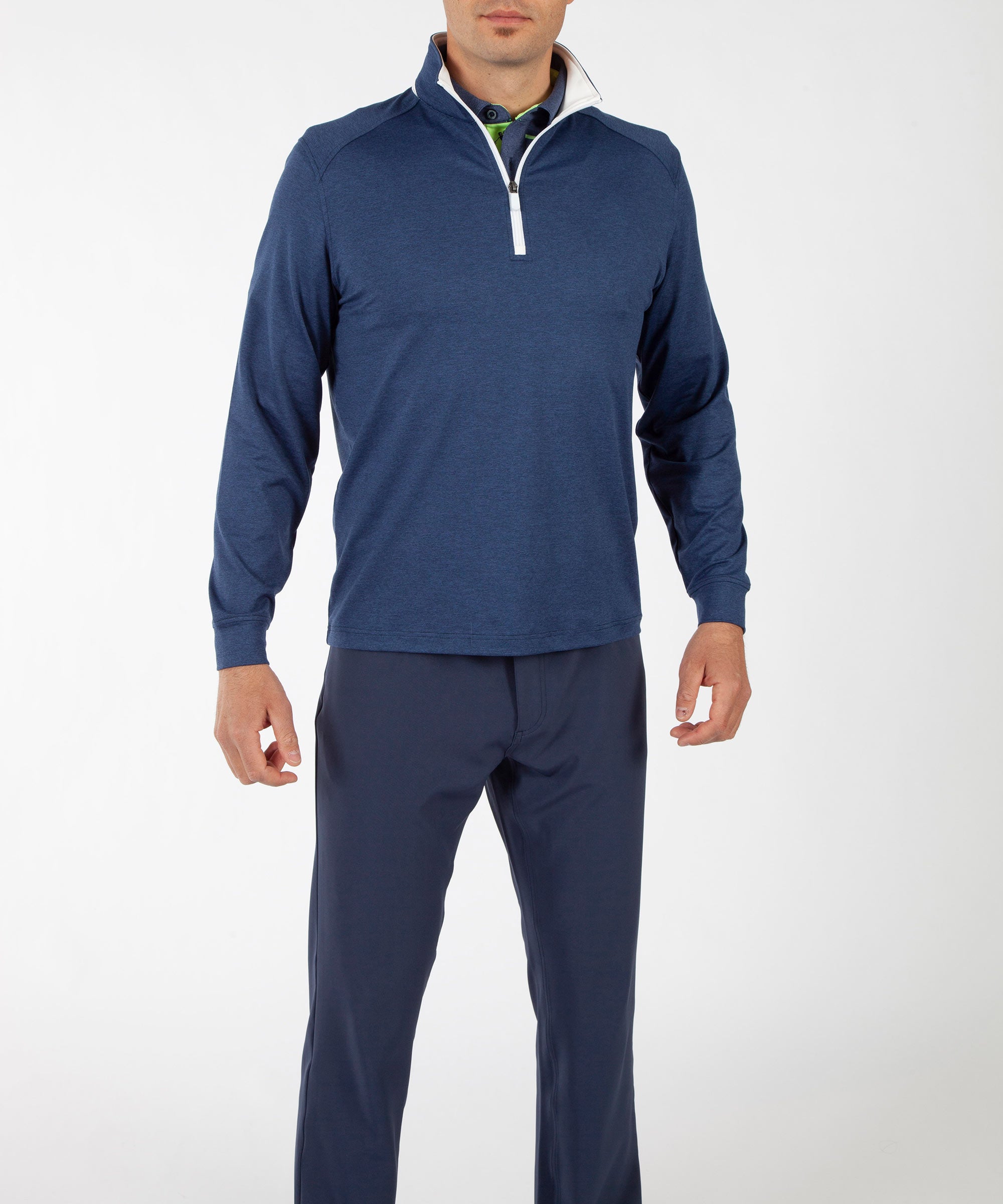 Performance Fontaine Melange Quarter-Zip Pullover