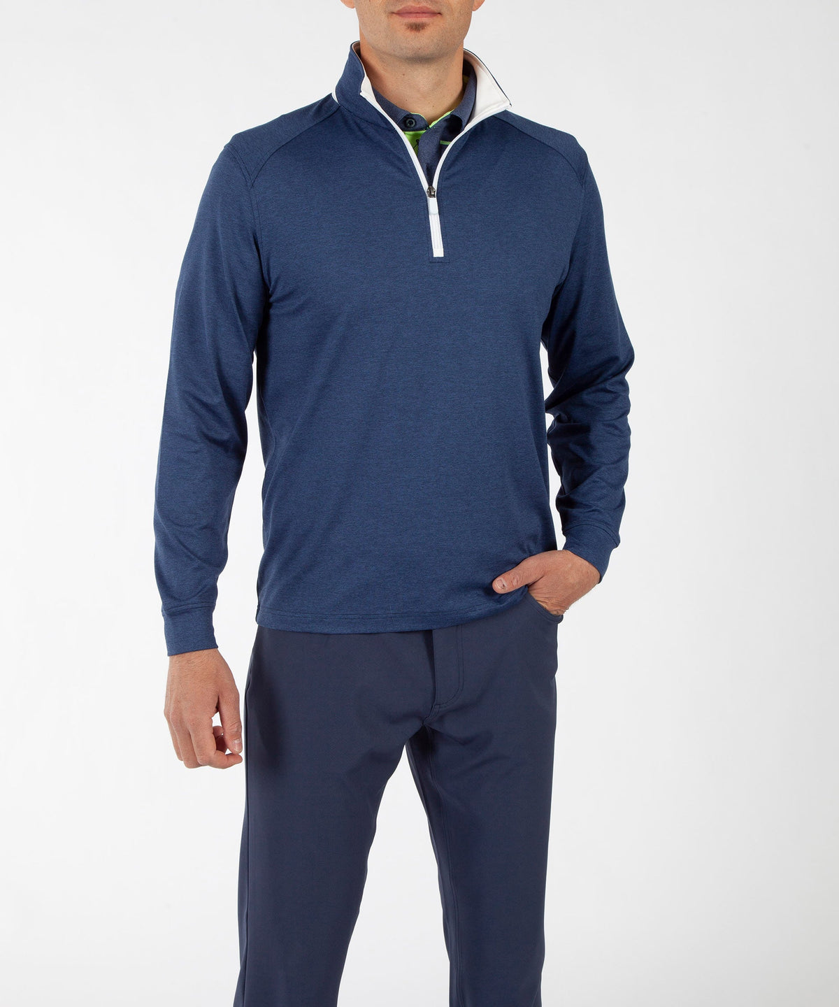 Performance Fontaine Melange Quarter-Zip Pullover