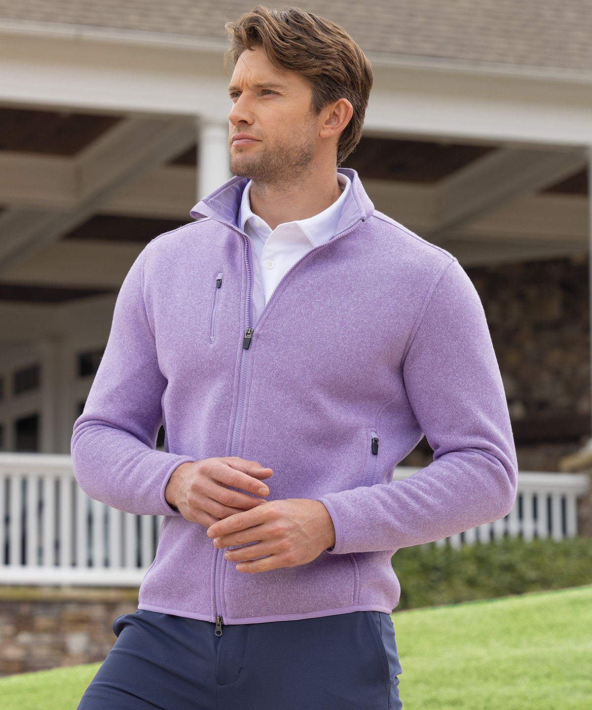 Men's Bean's Sweater Fleece, Hooded Full-Zip Jacket