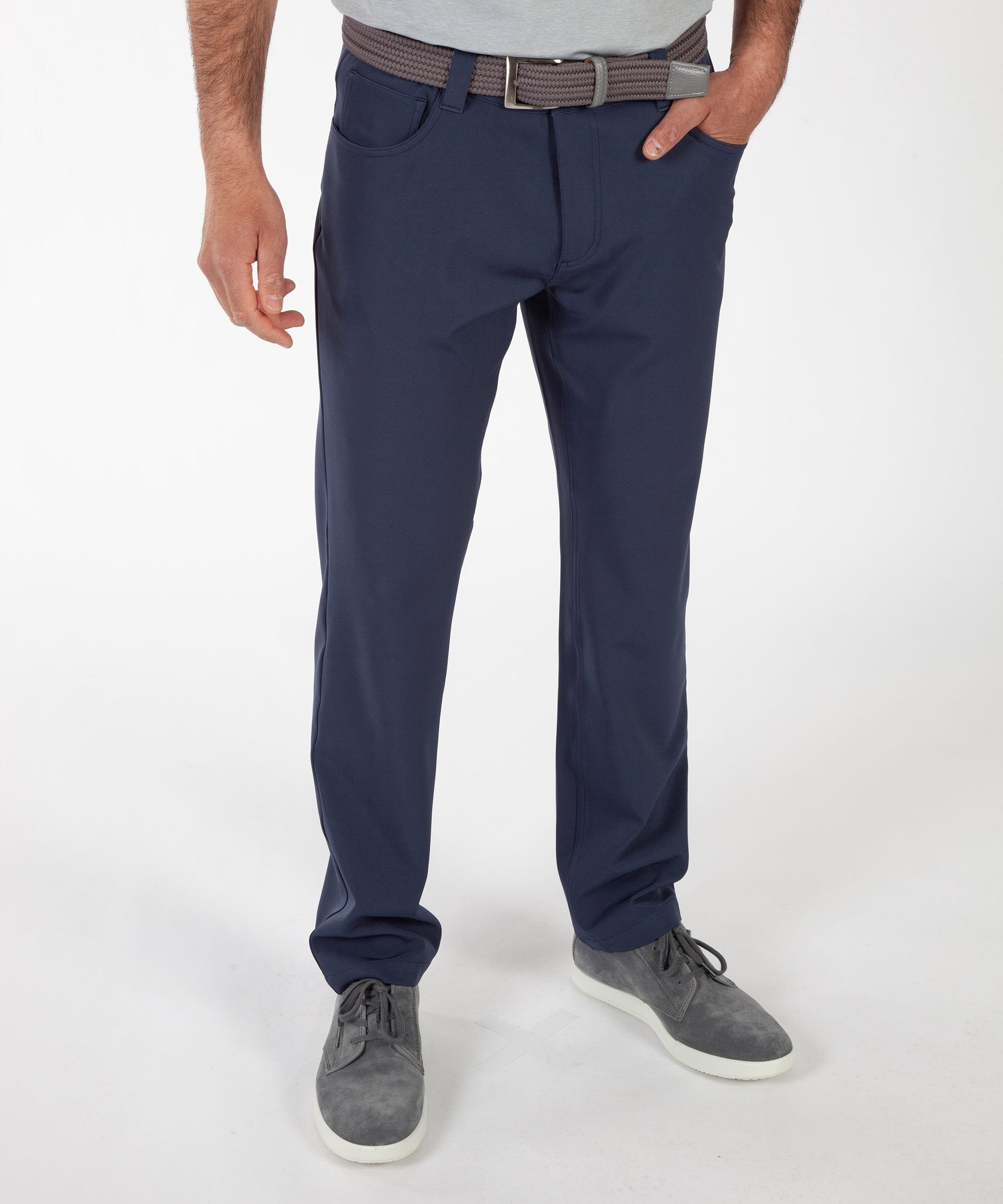 Signature Bi-Stretch Performance Linen 5-Pocket Pants - Bobby Jones