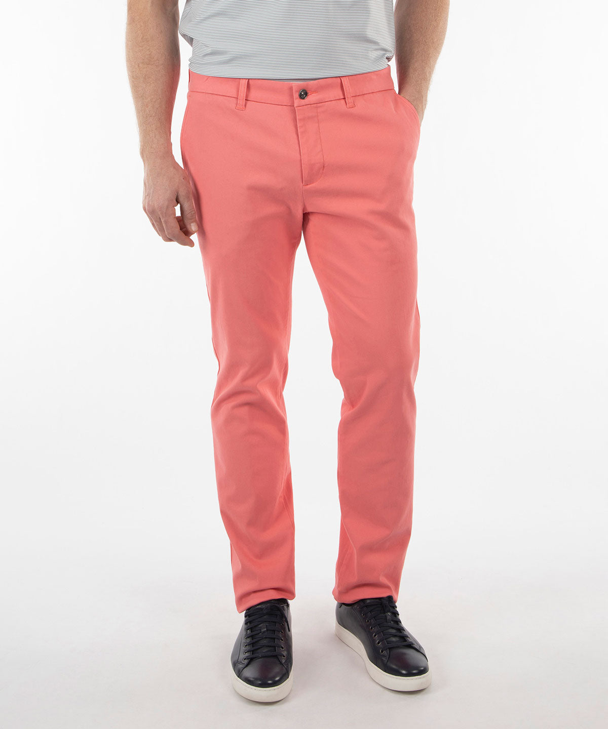 St. Charles 2.0 Brushed Cotton Stretch Dress Pants