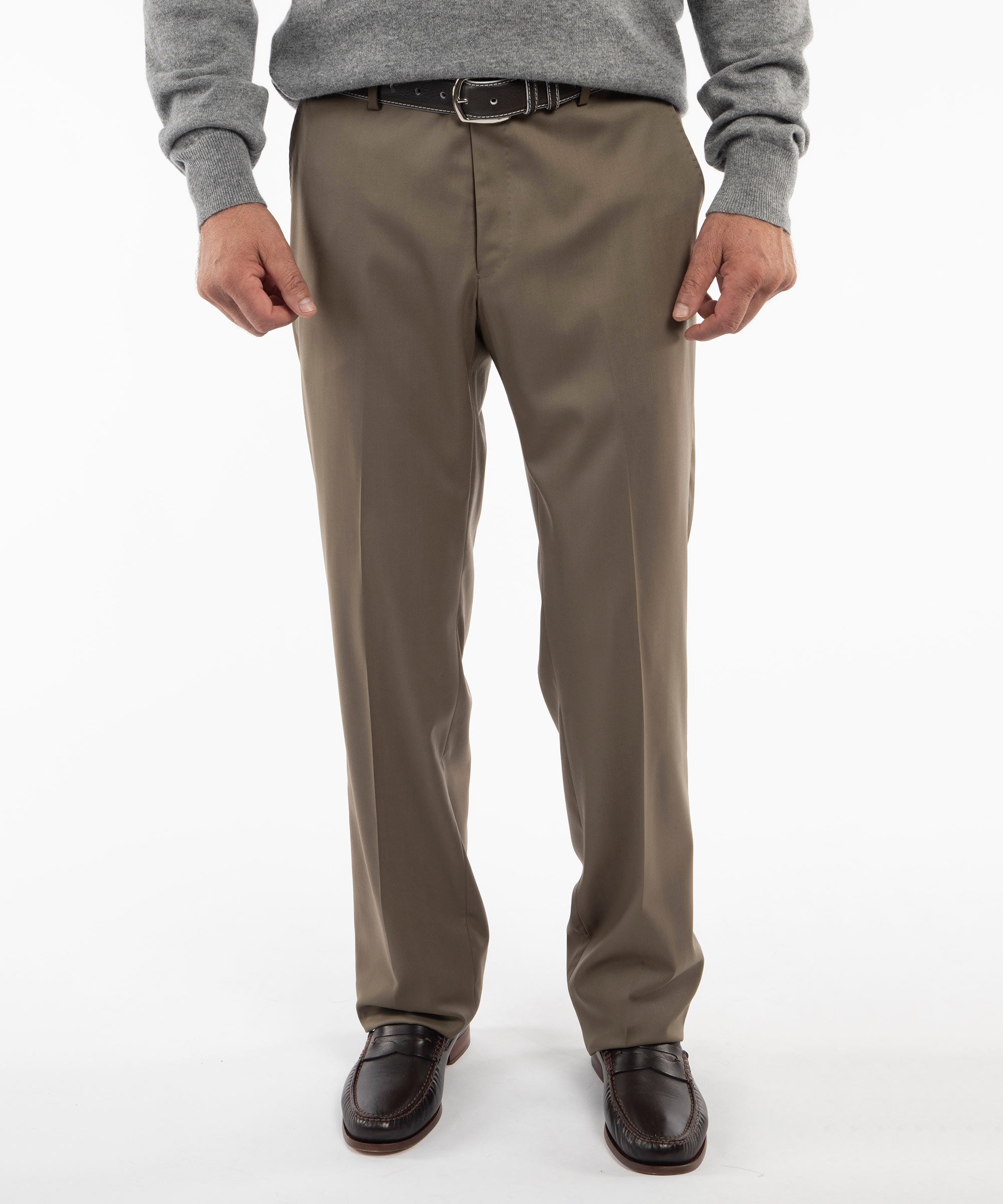 Loro Piana Men's Cotton Tricot Chino Trousers in 2023