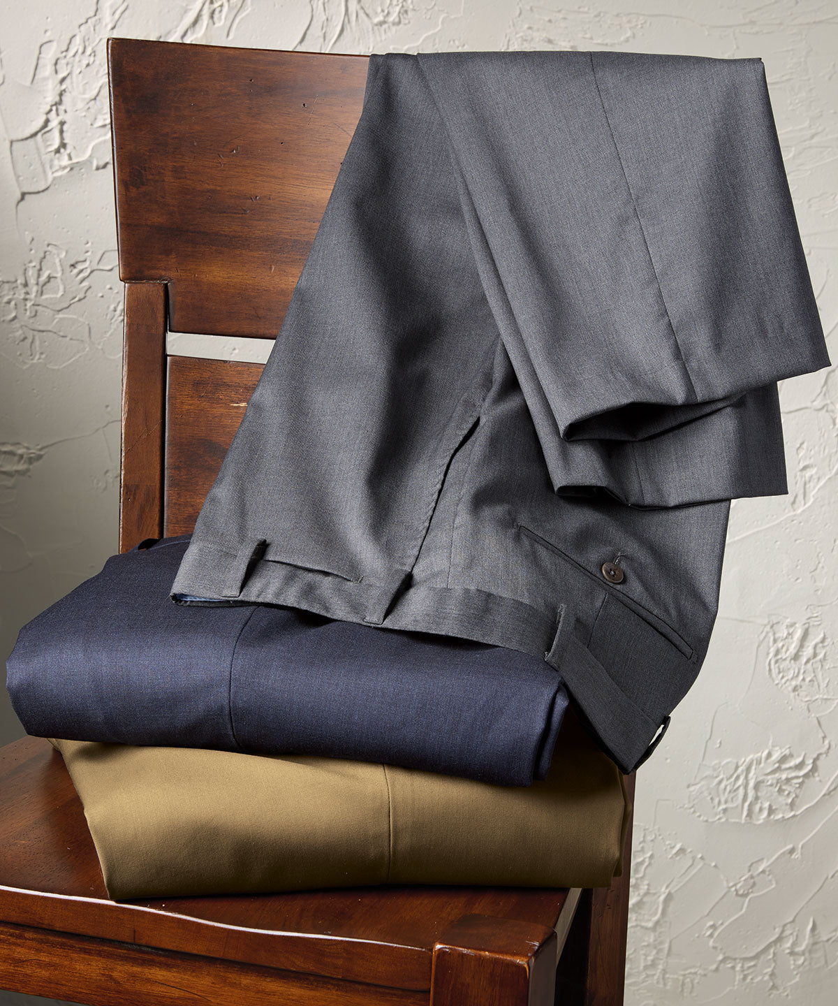 wool dress pant Napoli Slim Fit Black Textured Pants, 34 providing an even greater level of comfort when moving around or sitting down TAN PLEATED DRESS PANTS REGULAR