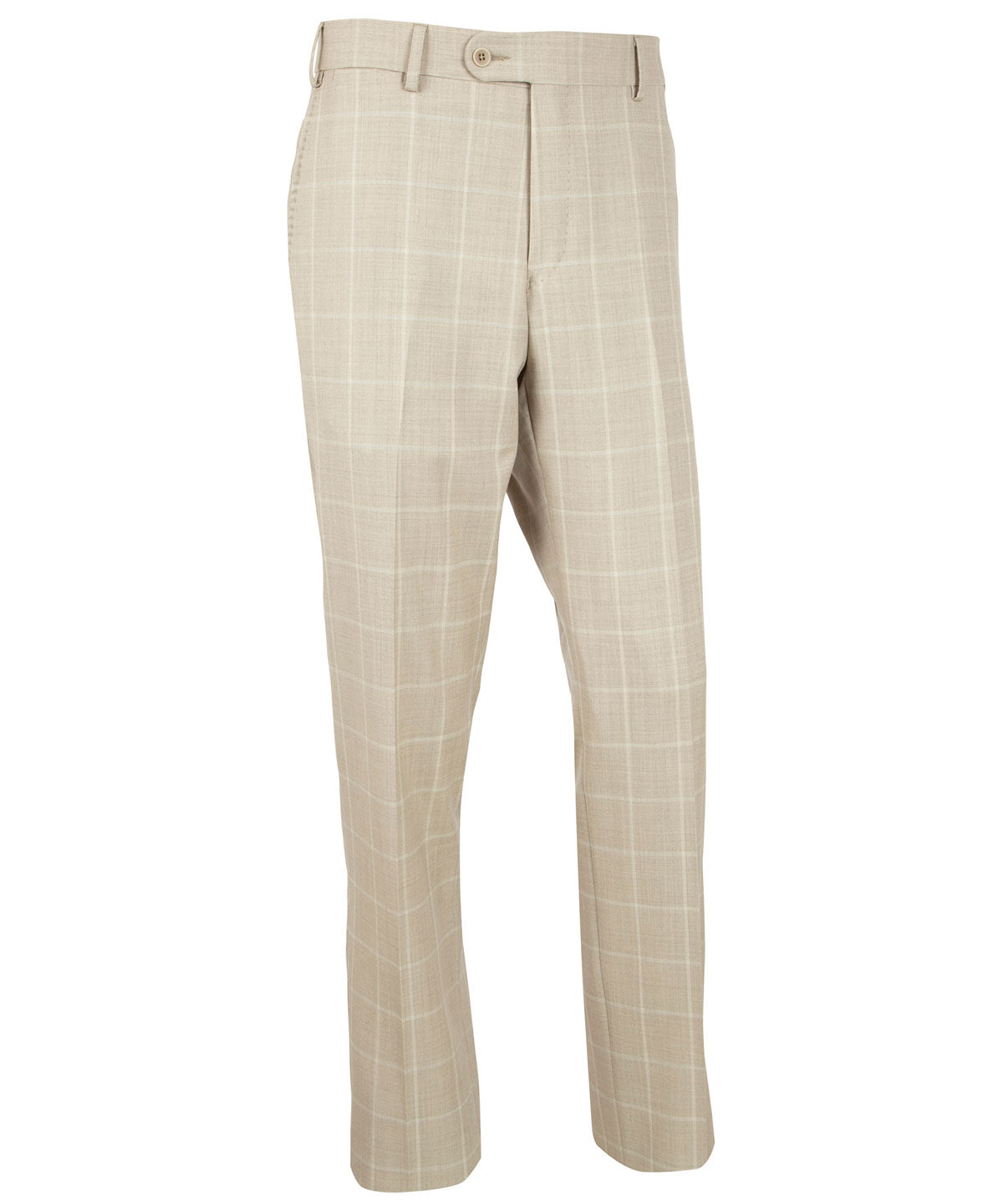 Heritage Bi-Stretch Wool Windowpane Trouser