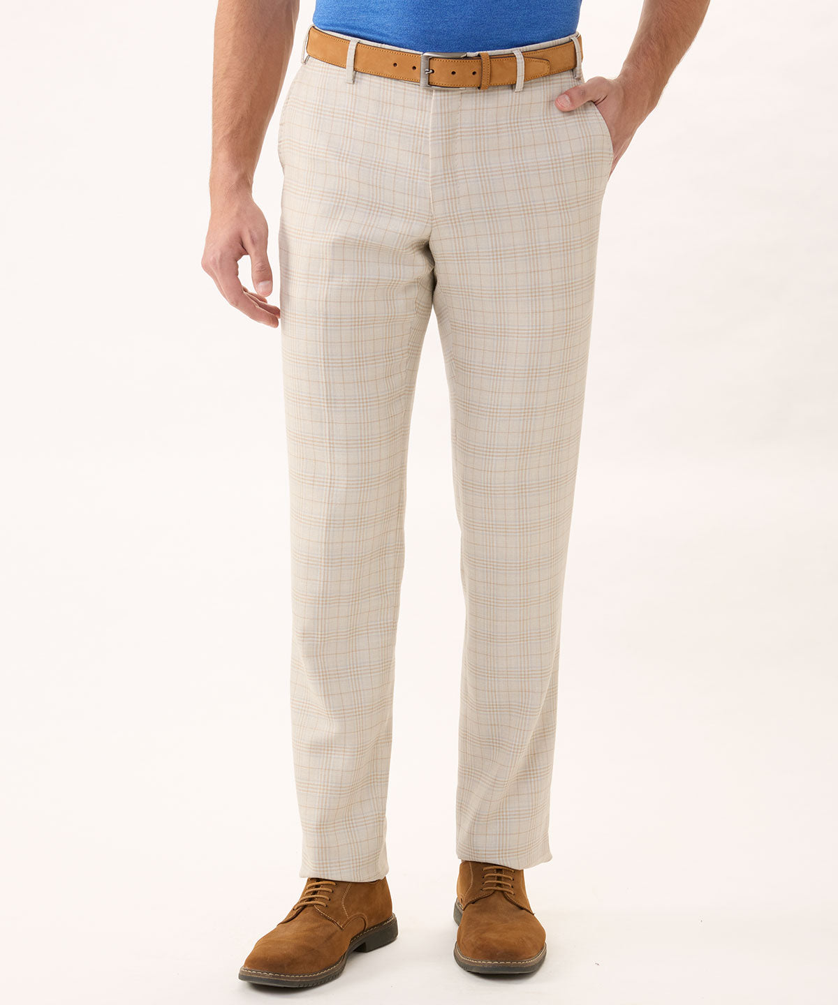 Heritage Italian Solid Wool/Cashmere Dress Pant - Bobby Jones