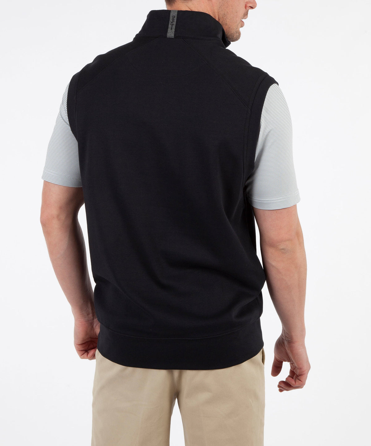 Signature Leaderboard Pima Cotton Quarter-Zip Vest