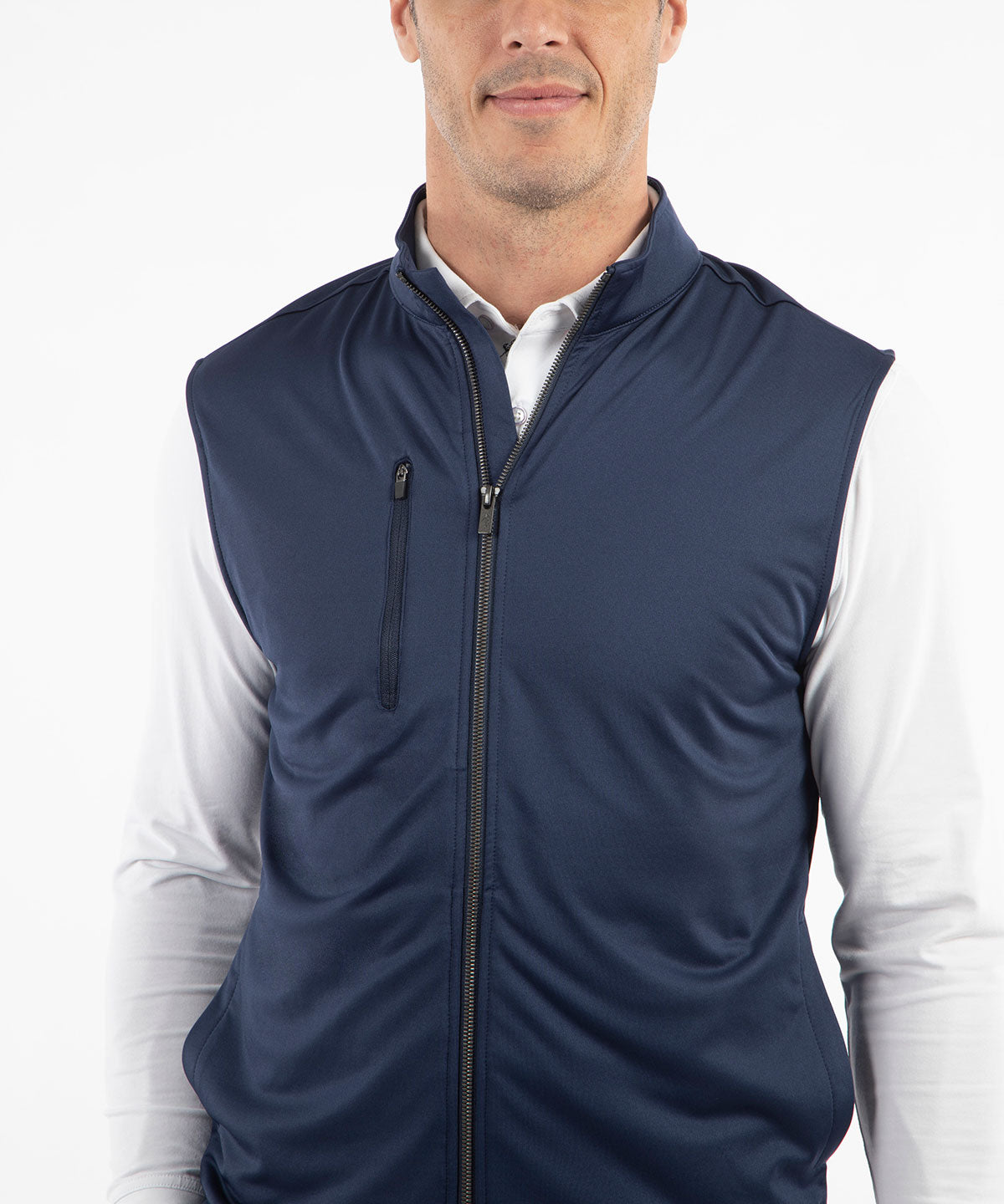 Bobby Jones Vêtements de golf - Performance RTJ Pull de golf zippé pour Bobby Jones Vêtements de golf - Performance RTJ Pull de golf zippé pour
