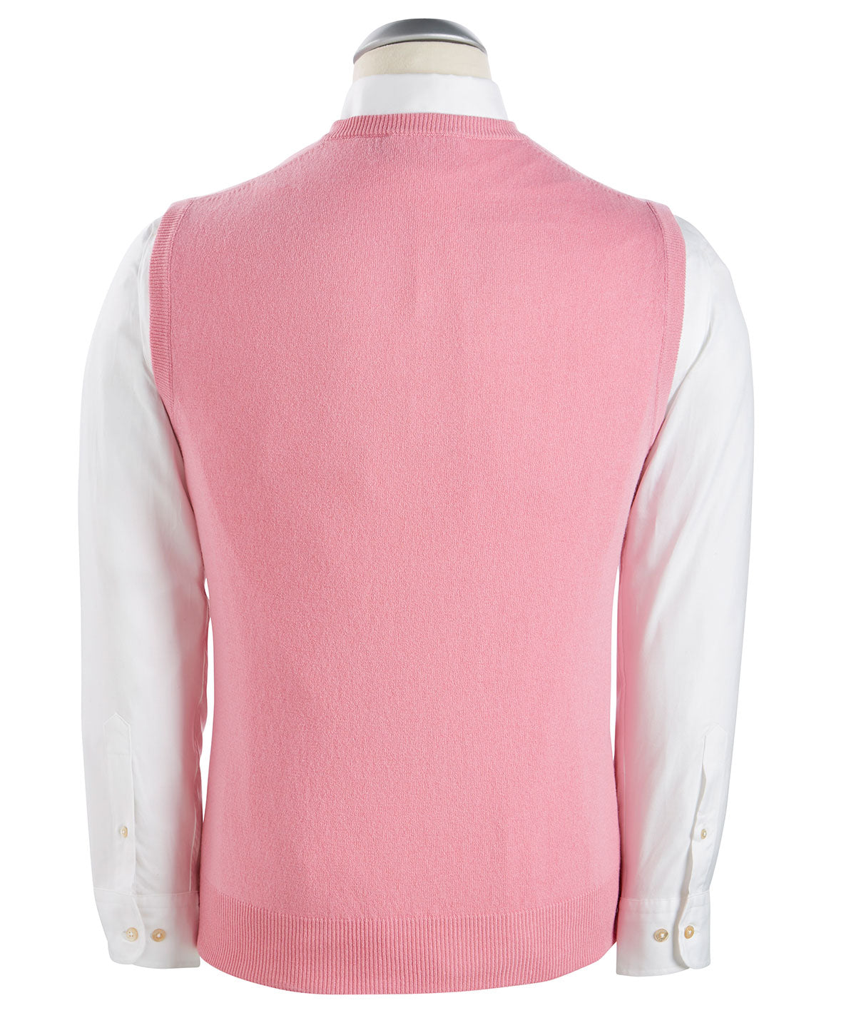 Knit Sweater Male Sleeveless Vest Men's Clothing V Neck Pink Cute Waistcoat  Baggy X 100 Pure Cashmere Cotton Old Free Shipping A