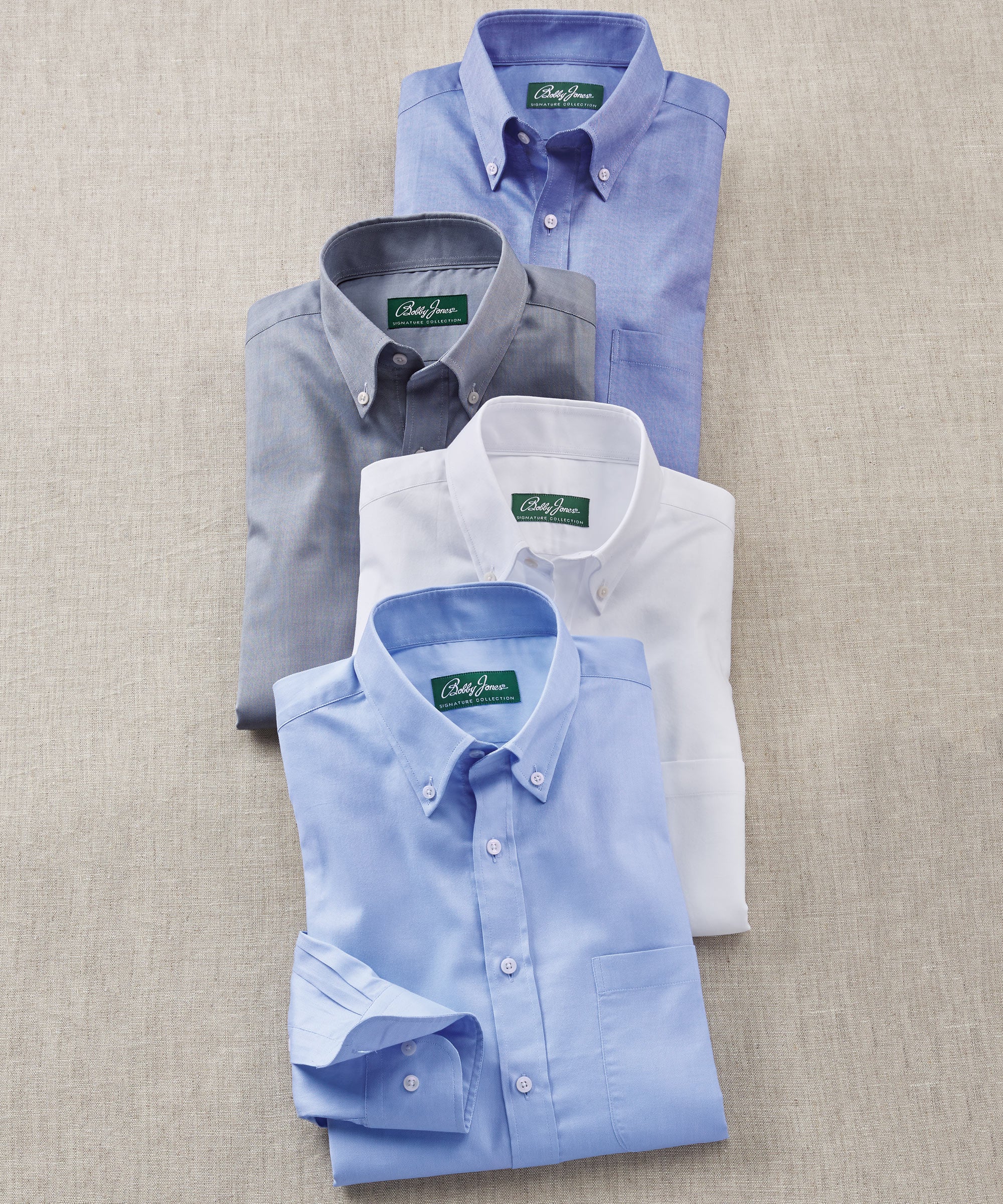Signature Oxford Long Sleeve Sport Shirt Light Blue / 3XL Signature Oxford Long Sleeve Sport Shirt Light Blue / 3XL