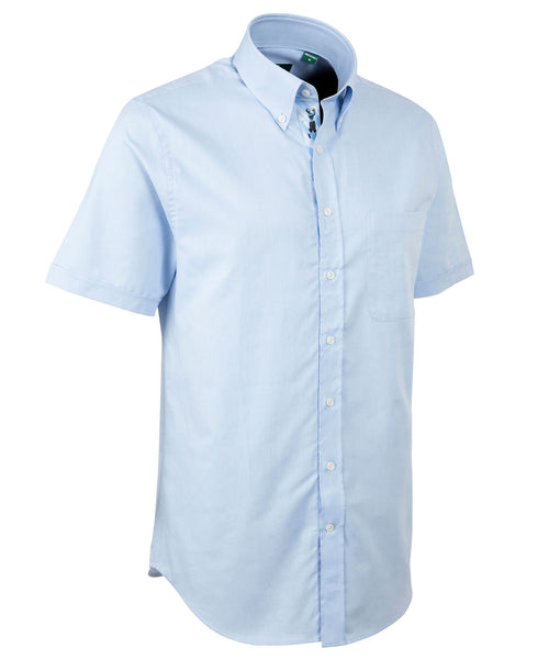 B91xZ Mens Short Sleeve Button Down Shirts Mens Tunic Vintage Shirts Lace  Up Shirt Blouse Mens Shirts Blue,Size XL 