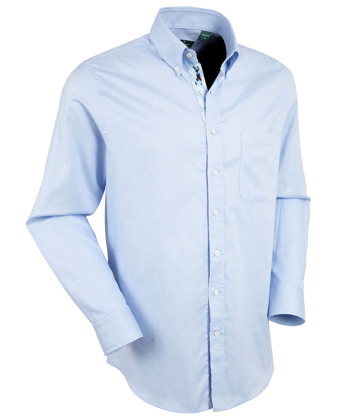 Signature 100% Cotton Oxford Solid Button-Down Shirt - Trim Fit - Bobby Jones Signature 100% Cotton Oxford Solid Button-Down Shirt - Trim Fit - Bobby Jones