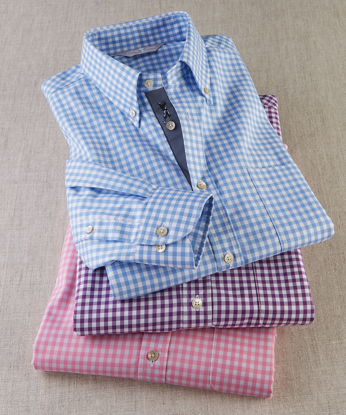 gingham plaid dress shirt Ash Gingham Flannel Shirt