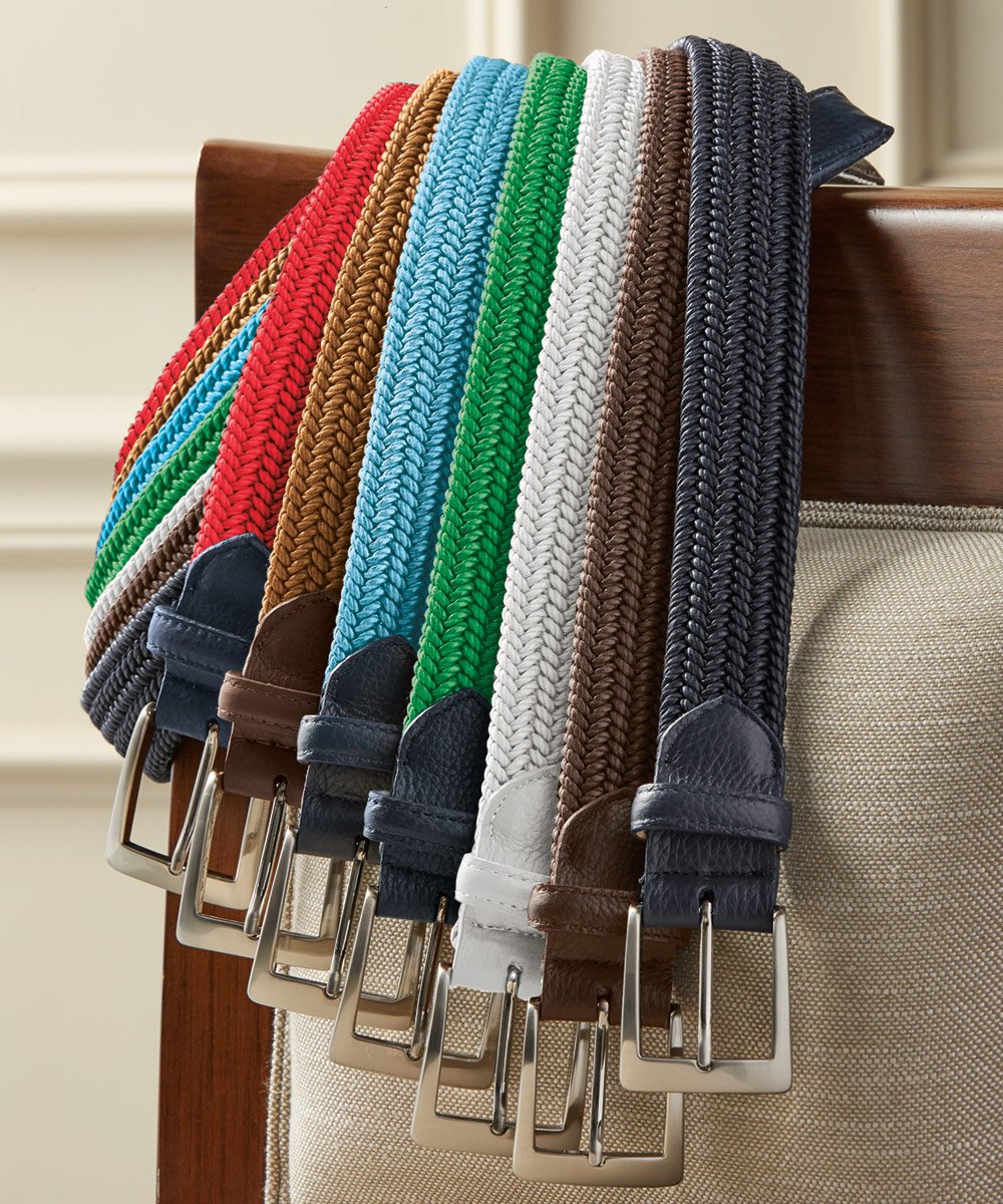 Braided Stretch Belt - Bobby Jones Braided Stretch Belt - Bobby Jones