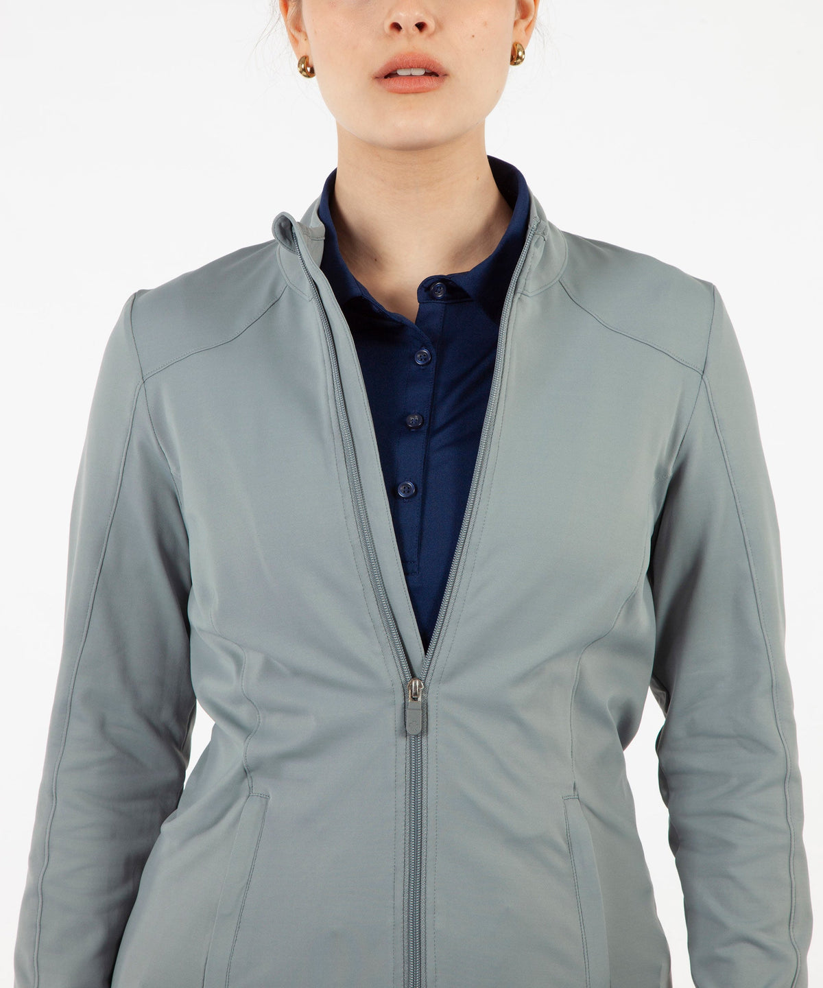 Women&#39;s Tech Solid Full-Zip Jacket