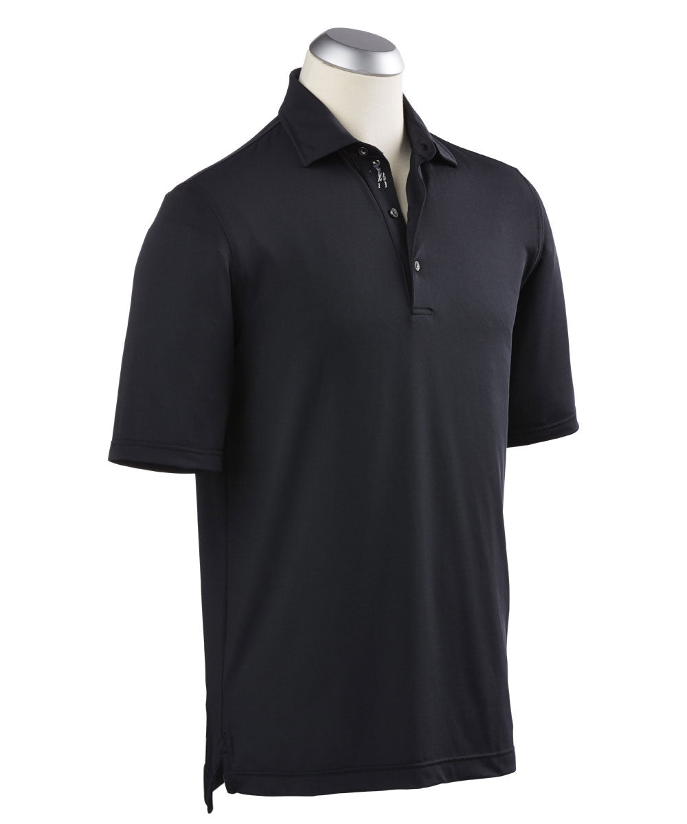 Performance Solid Jersey Short Sleeve Polo Shirt