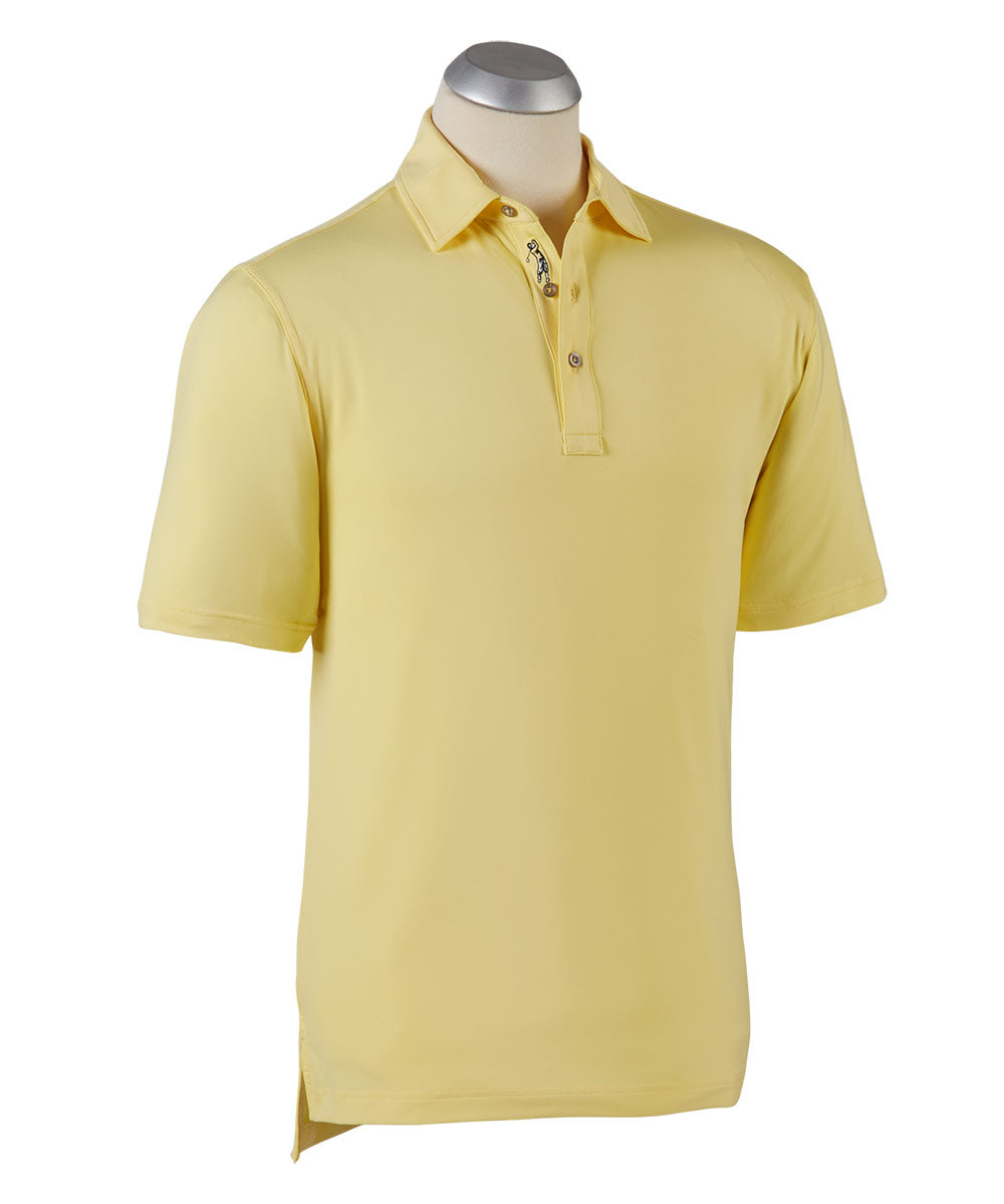 Performance Solid Jersey Short Sleeve Polo Shirt