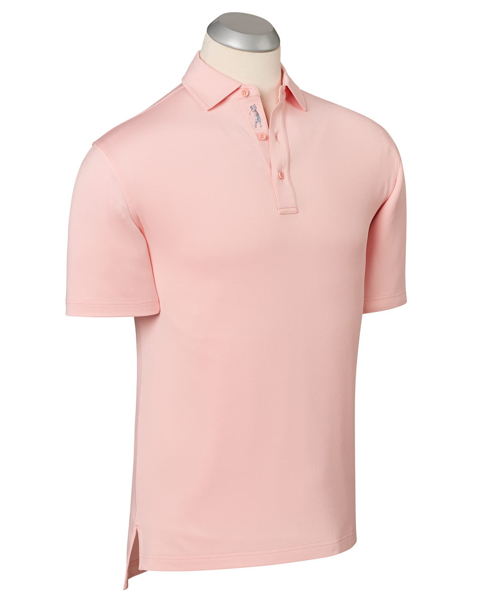 Performance Solid Jersey Short Sleeve Polo Shirt